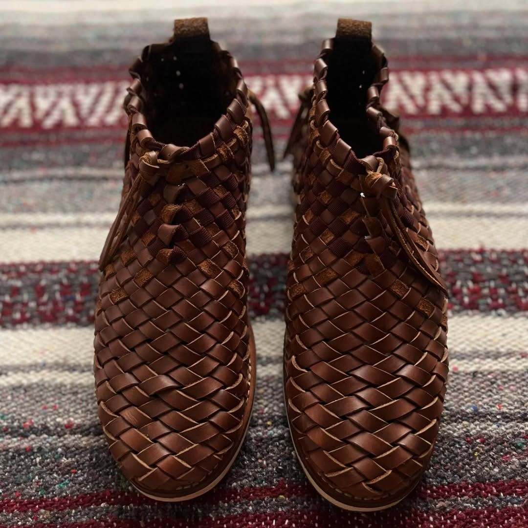 Other Kobuki Medellin Handwoven Genuine Leather Brown Size US 8.5 / EU 41-42 - 2 Thumbnail