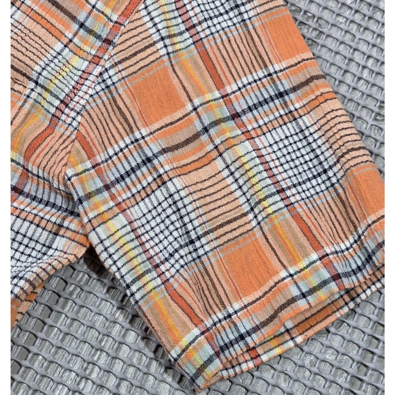 Patagonia Patagonia A/C Lightweight Organic Cotton Button Up Orange Plaid Shirt Men’s S Size US S / EU 44-46 / 1 - 6 Thumbnail