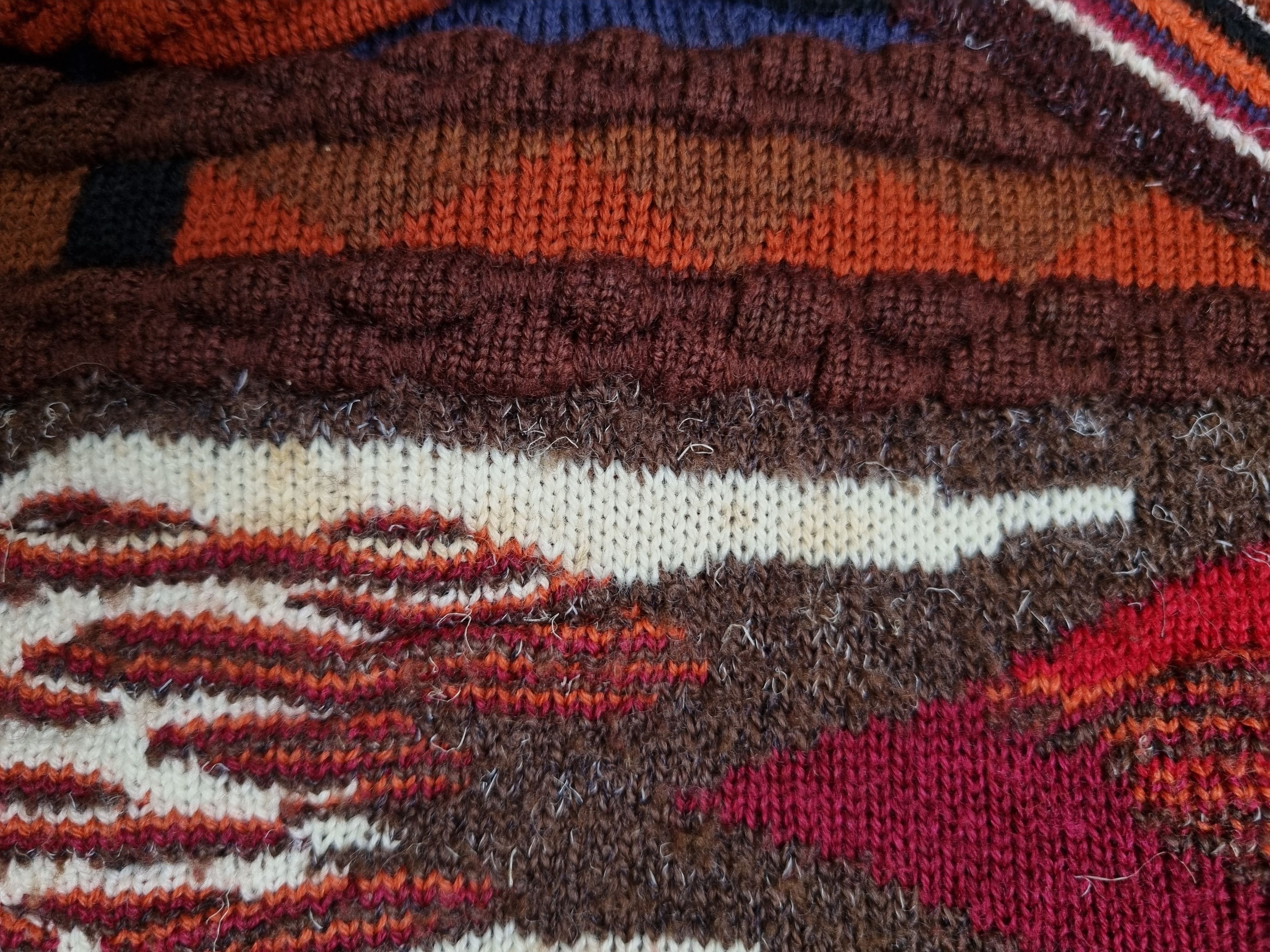Vintage Baffo Coogi Knitted Sweater Carlo Colucci Style Size US L / EU 52-54 / 3 - 18 Thumbnail