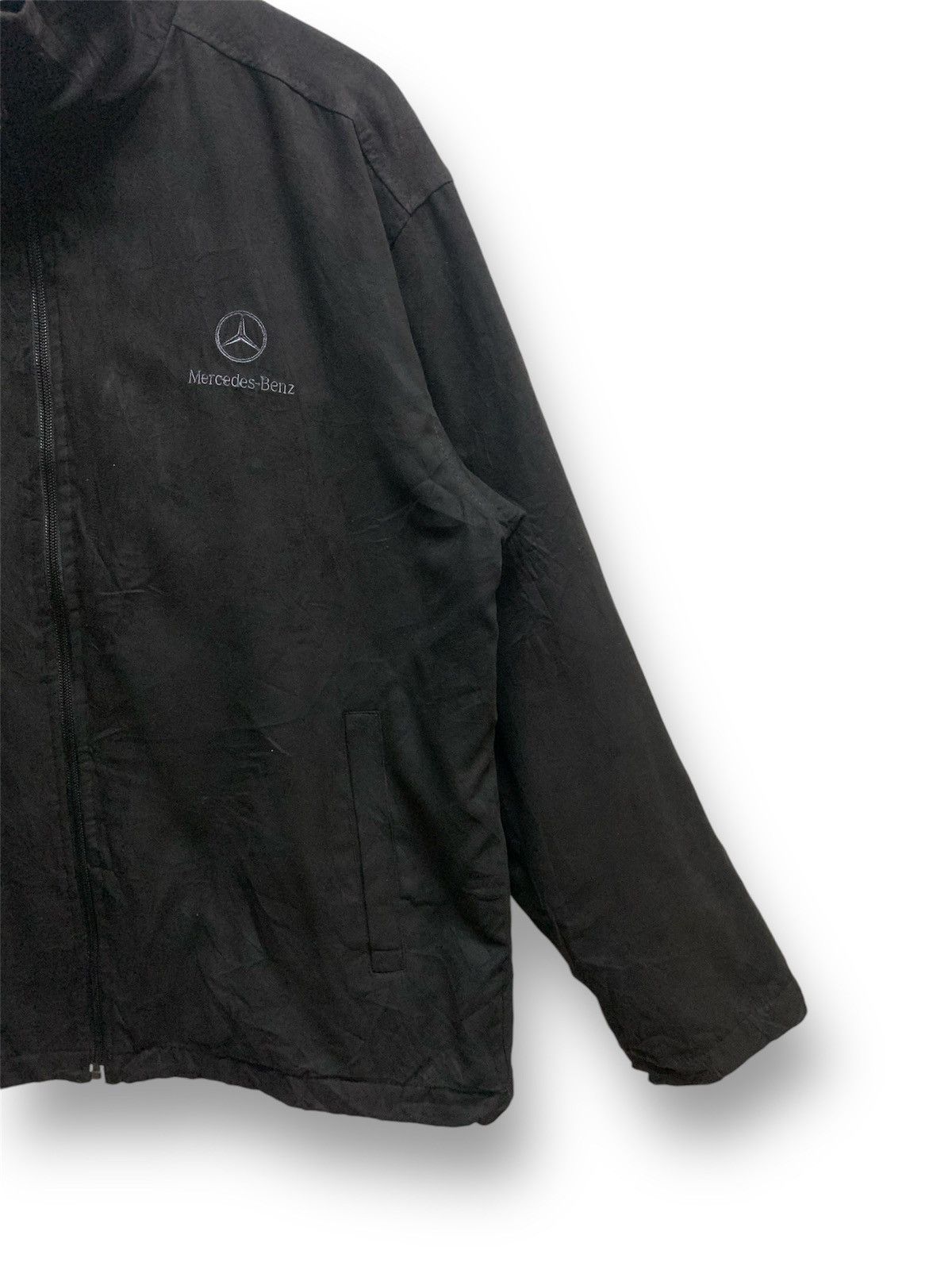 Mercedes-Benz Vintage Mercedes-Benz Jacket Zipper Small Logo Size US L / EU 52-54 / 3 - 4 Thumbnail