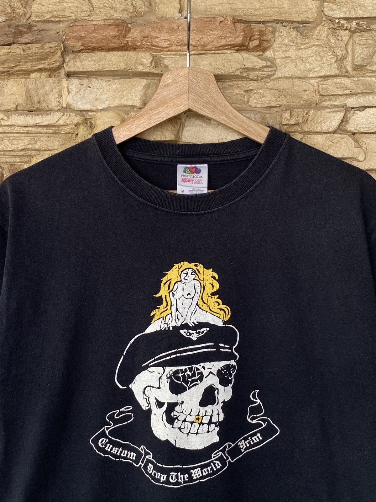 Vintage Vintage 90s Harley Davidson Give Me Head Till I'm Dead Biker Tees Size US M / EU 48-50 / 2 - 2 Thumbnail