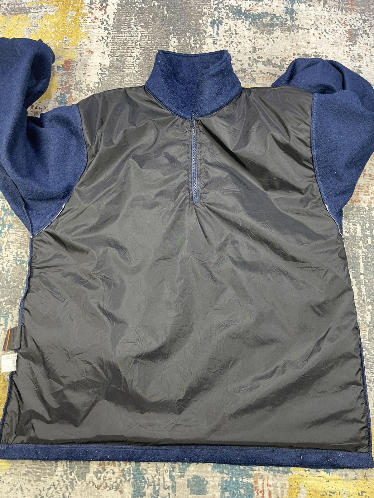 Vans Vtg 90s Vans USA Big Logo Half Zipper Pull Over Size US L / EU 52-54 / 3 - 9 Thumbnail