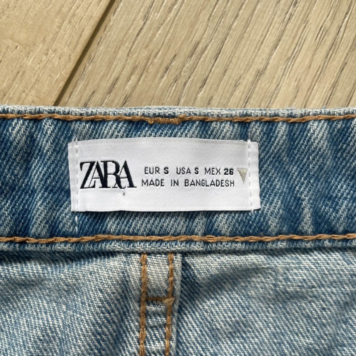 Zara Zara SS18 Light Wash Jean Denim Join Life Skirt Size 27" / US 4 / IT 40 - 5 Thumbnail