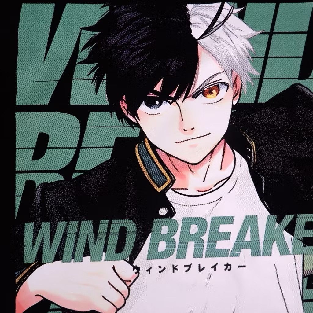 Anime ‼️wind breaker‼️haruka sakura Size US XL / EU 56 / 4 - 3 Thumbnail