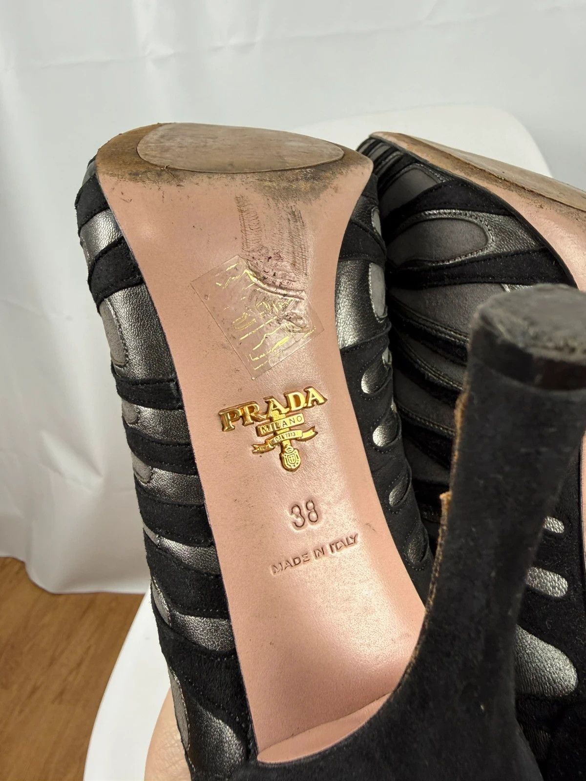 Prada Prada Rare Booties Suede size 38 Size US 8 / IT 38 - 10 Thumbnail