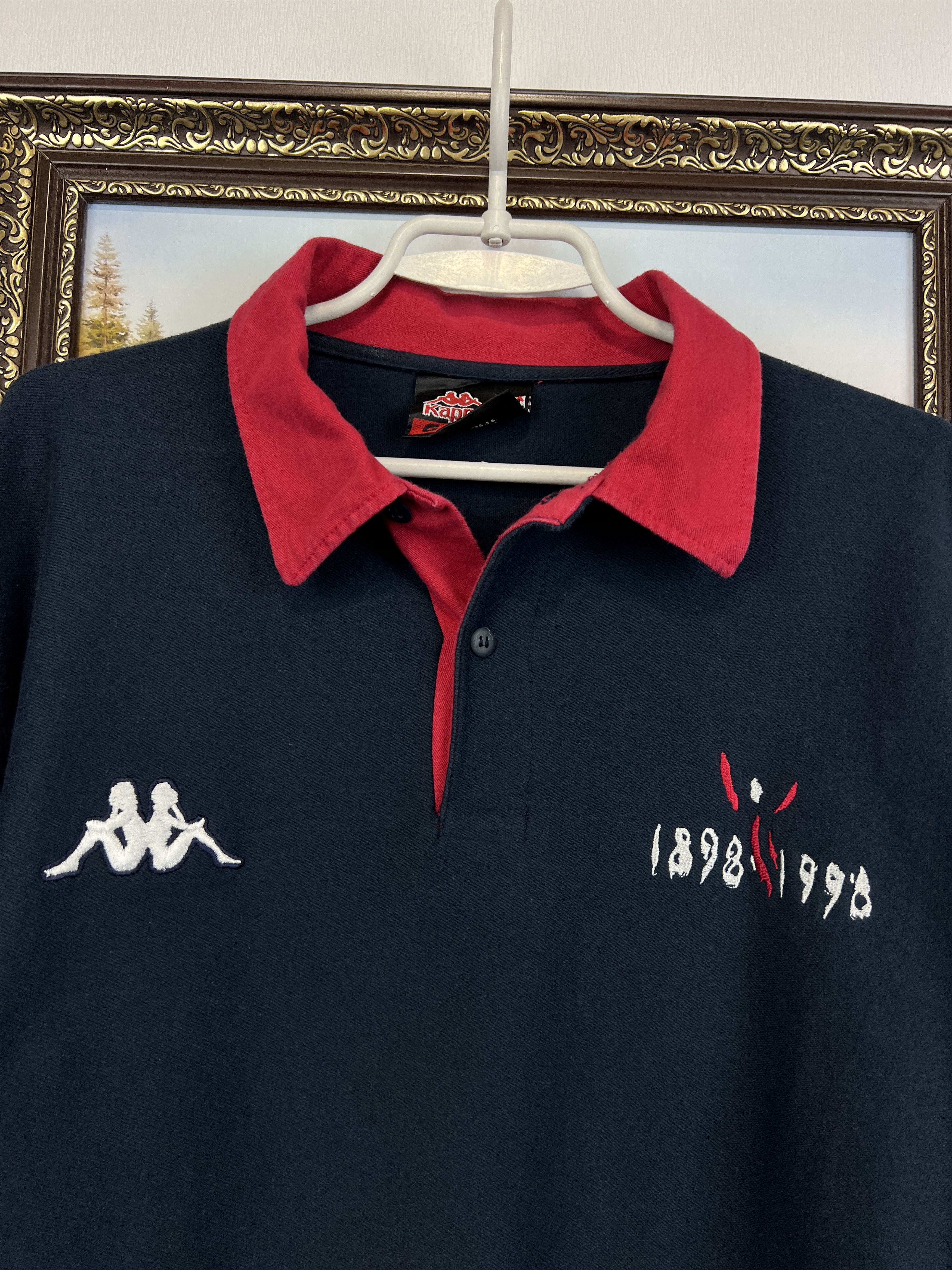 Kappa Bilbao Atletic Club Football Polo Long Shirt Sweatshirt Size US XL / EU 56 / 4 - 3 Thumbnail