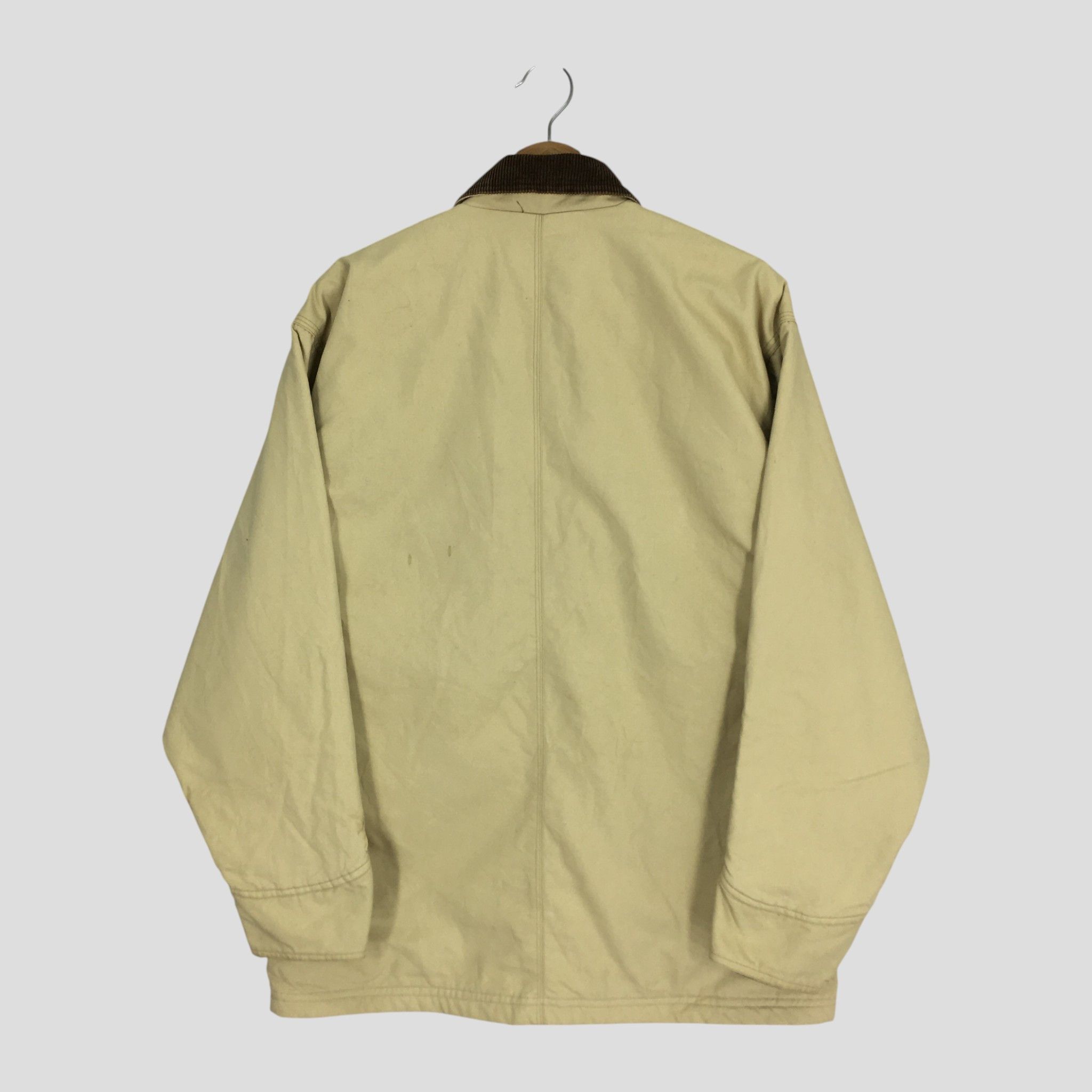 Vintage Vintage 90's Composition American Denim Workwear Jacket Size US L / EU 52-54 / 3 - 3 Thumbnail
