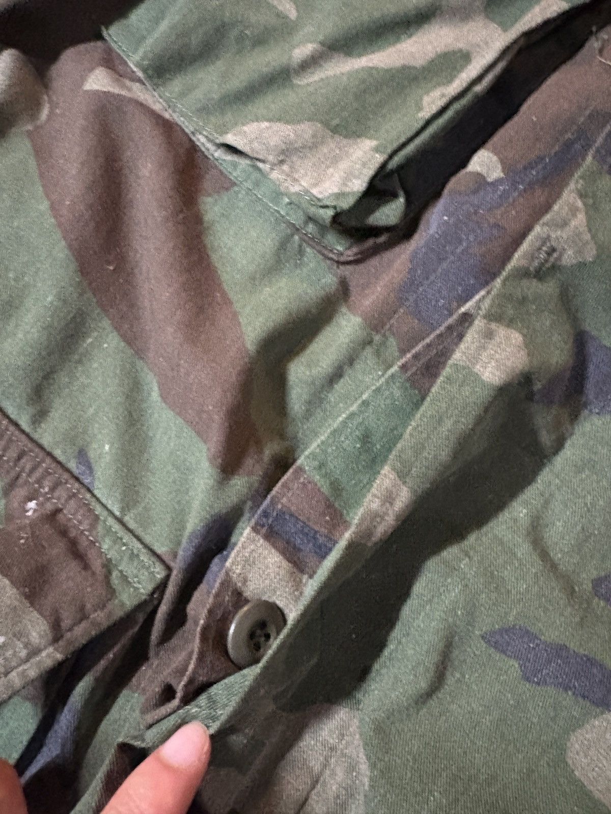 Other Vintage 90s US Military Army Woodland Camo BDU Jacket Green Size US M / EU 48-50 / 2 - 3 Thumbnail