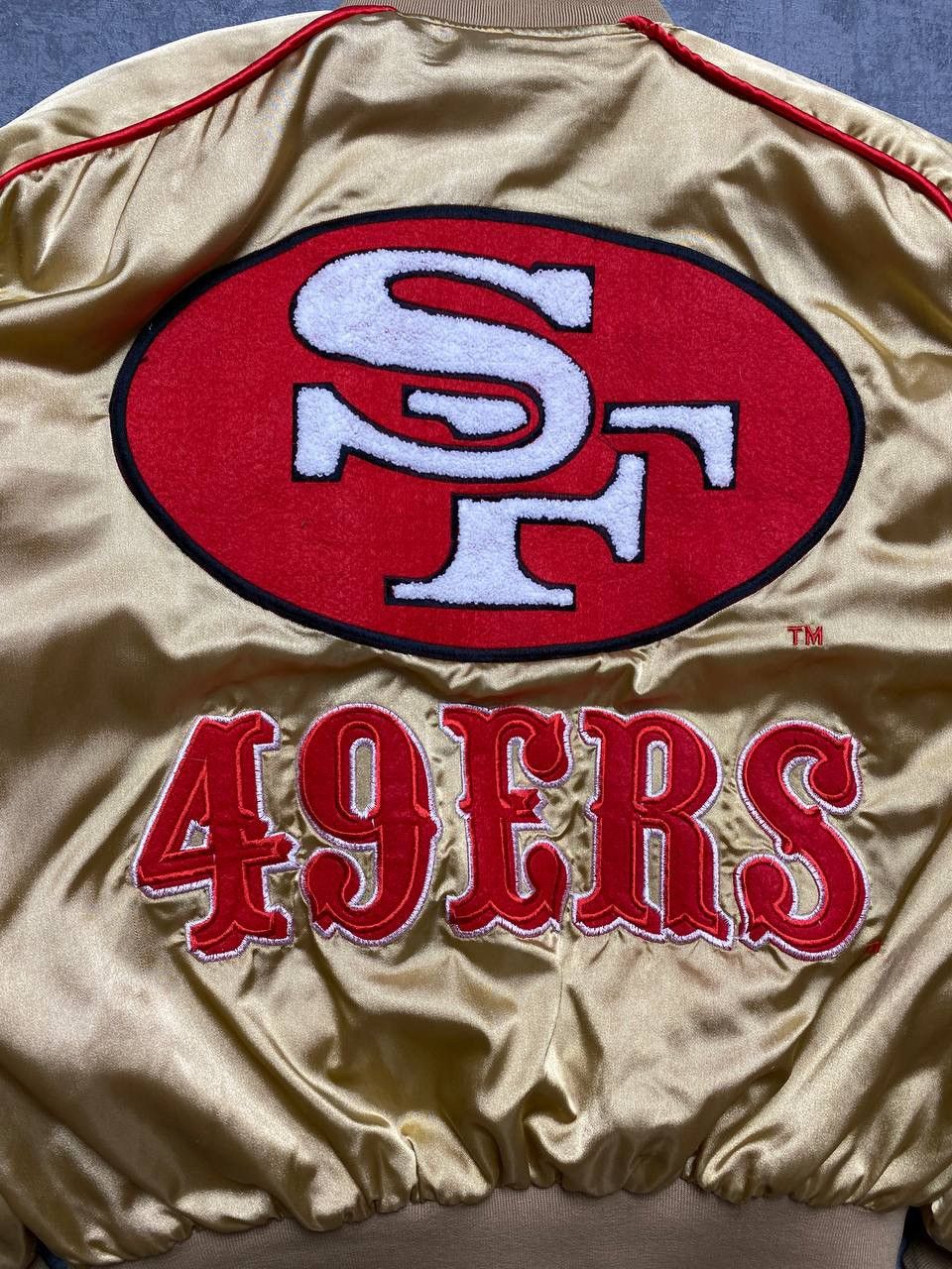 NFL VINTAGE SAN FRANCISCO 49ERS JACKET NFL CAMPRI TEAM LINE Size US M / EU 48-50 / 2 - 9 Thumbnail