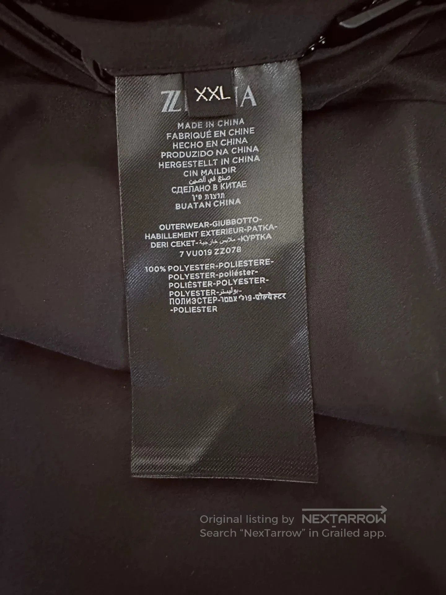 Ermenegildo Zegna ZEGNA Black Casual Trench Coat. Size US XXL / EU 58 / 5 - 8 Thumbnail