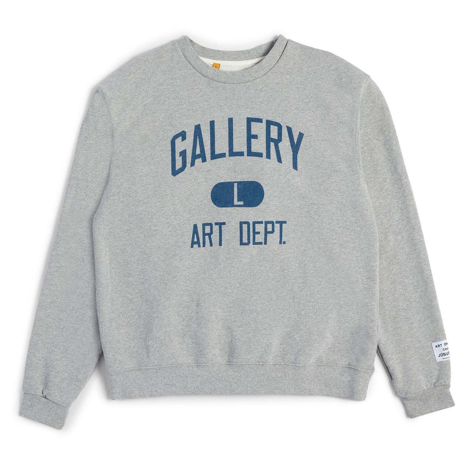 Gallery Dept. o1mle0725 Art Dept Crew Neck Sweatshirt in Heather Grey Size US S / EU 44-46 / 1 - 1 Thumbnail