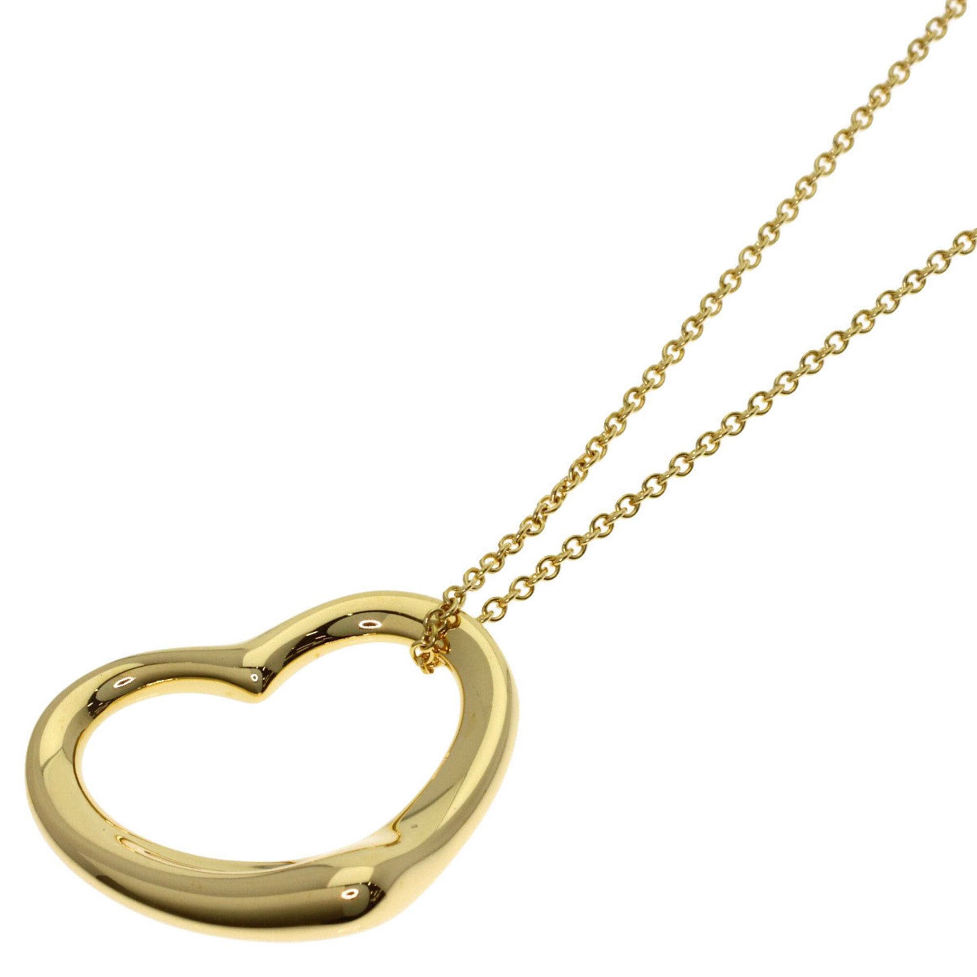 Tiffany & Co. Tiffany & Co. Open Heart Necklace, 18K Yellow Gold, Women's. Size ONE SIZE - 1 Thumbnail