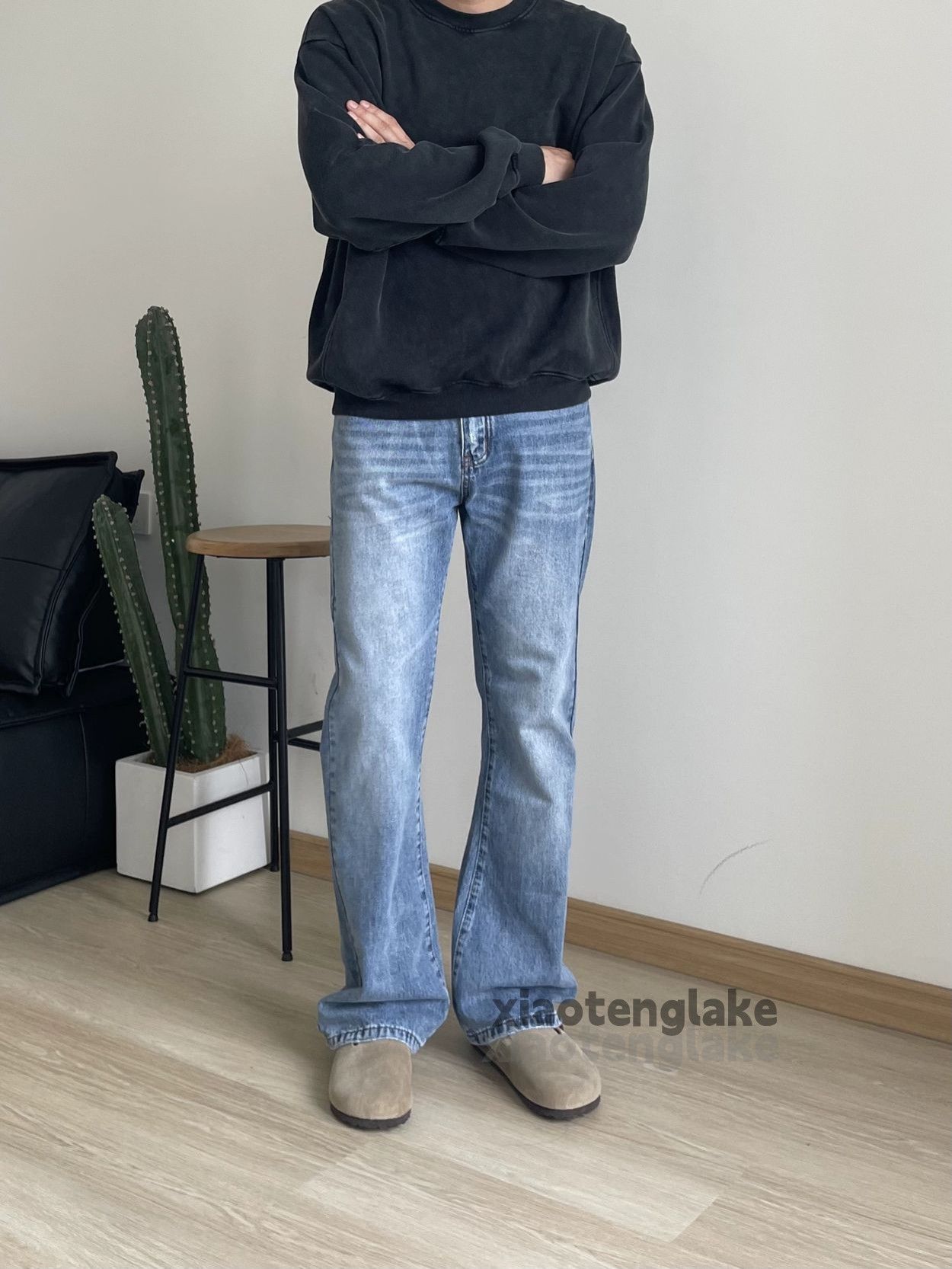 Jean × Vintage washed faded cleanfit yuppie bootcut y2k jeans Size US 30 / EU 46 - 1 Thumbnail