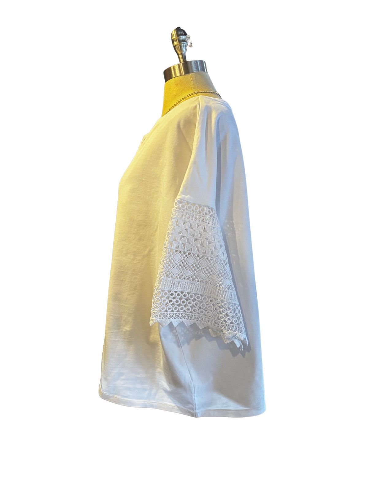 Other Womens white lace Top.wt0225 Size 3XL / US 20-22 - 3 Thumbnail