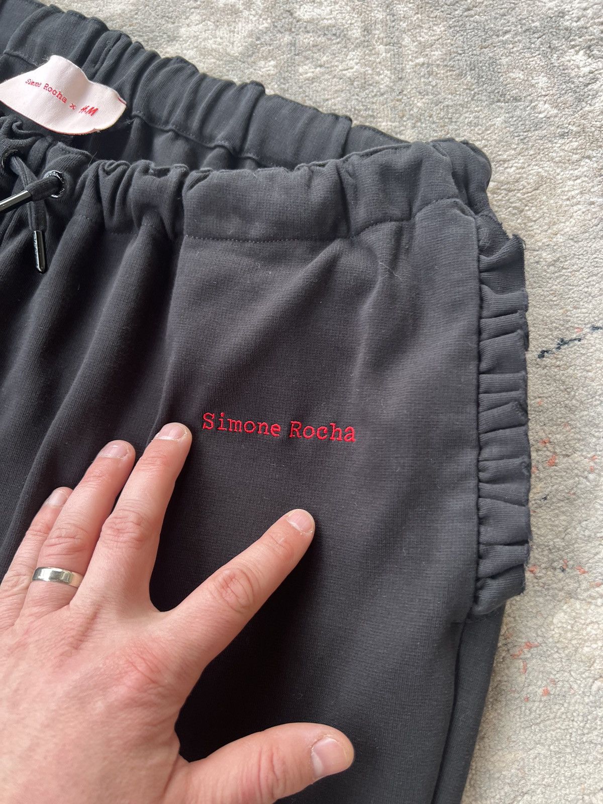 H&M × Simone Rocha Simon Rocha & H&M Joggers Pants Size 32" / US 10 / IT 46 - 2 Thumbnail