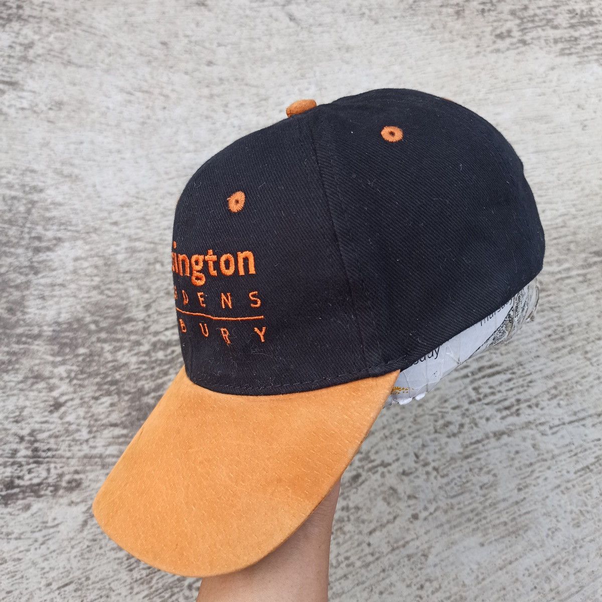 Other Vintage 100% cotton Kesington gardens Albury twotone hat Size ONE SIZE - 4 Thumbnail