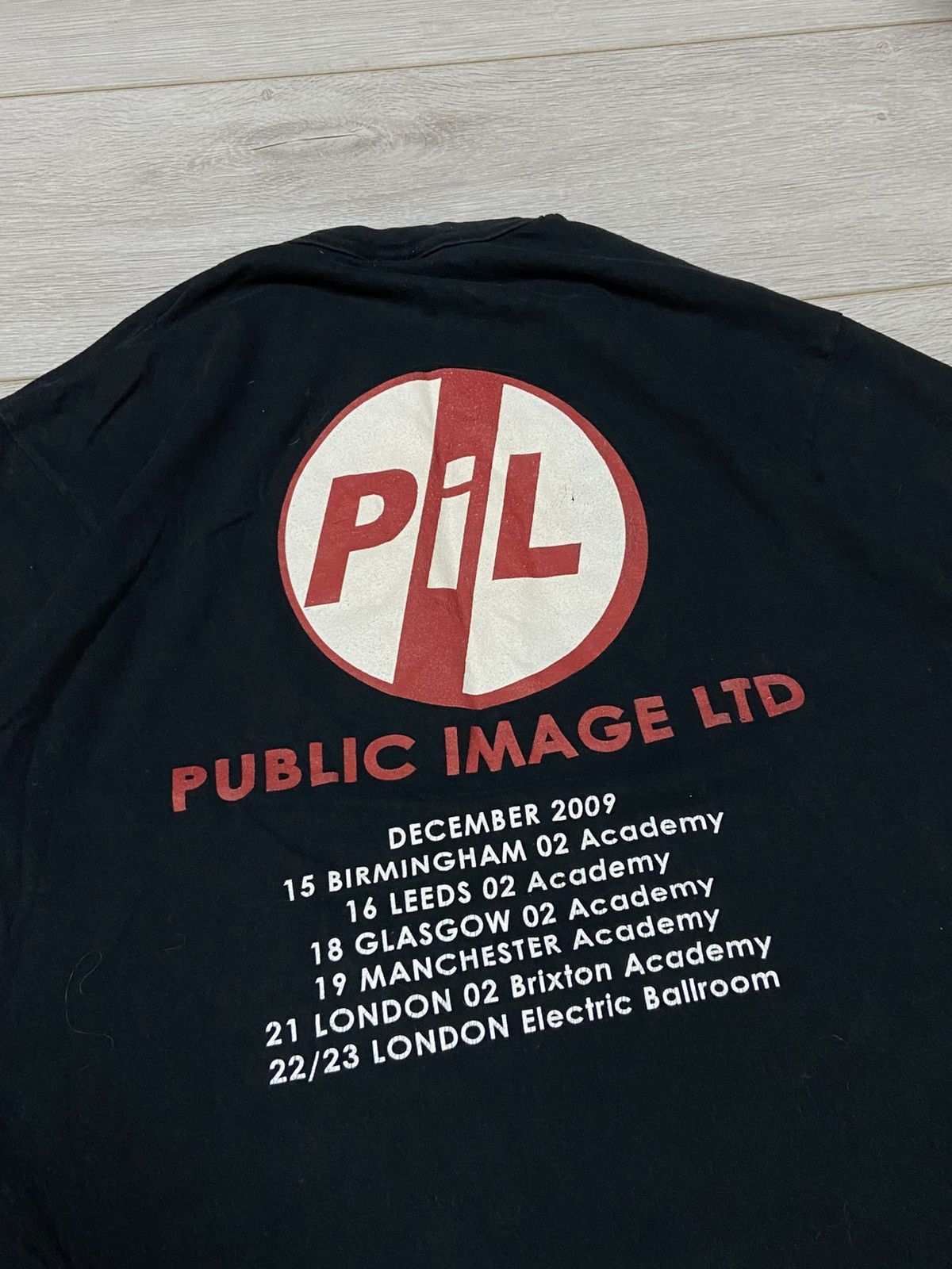 Vintage Public image johnny rotten t shirt 'pil' Size US M / EU 48-50 / 2 - 9 Thumbnail