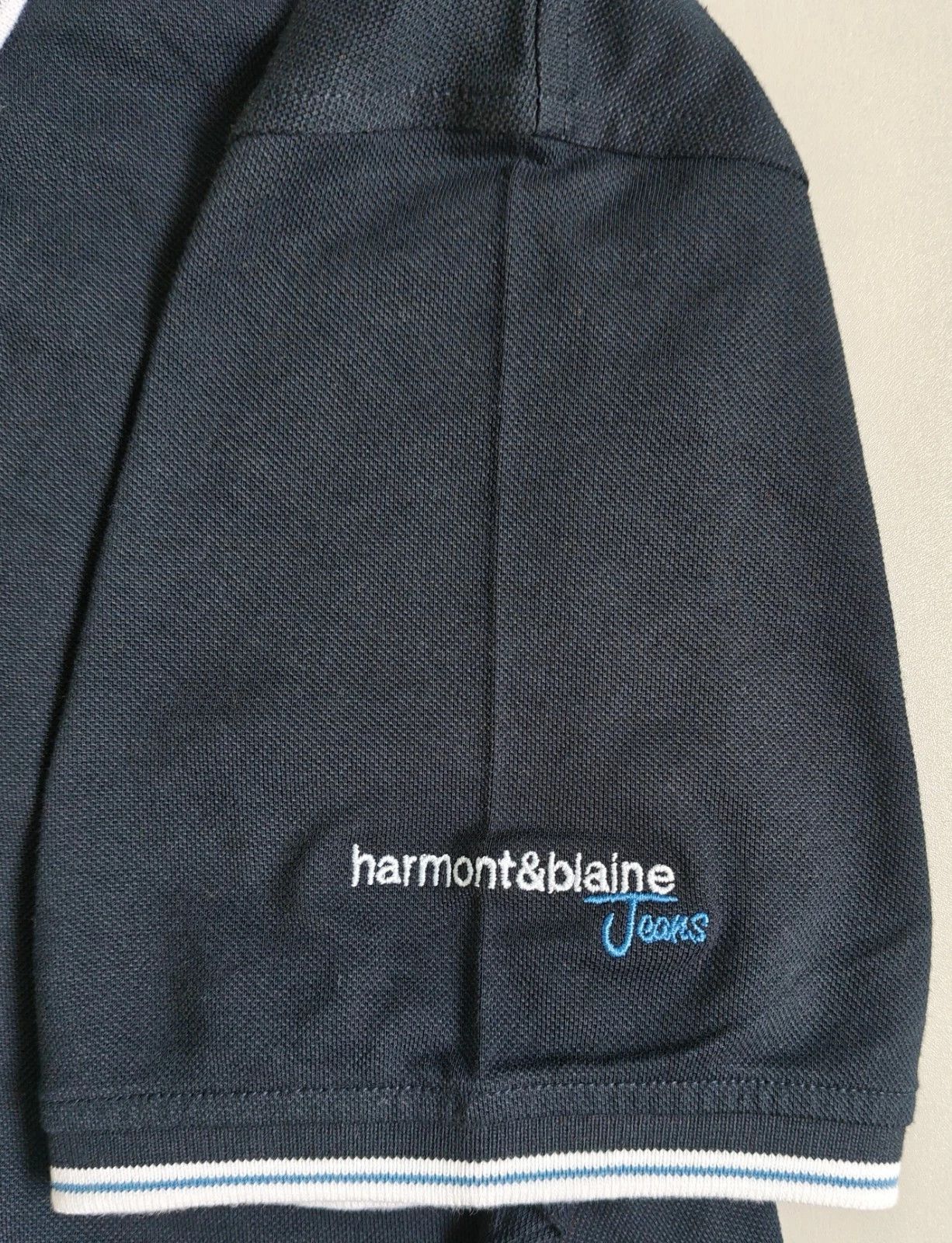 Harmont & Blaine Harmont & Blaine Jeans (HBJ) Shortsleeves Polo Shirt ASM2008 Size US XL / EU 56 / 4 - 7 Thumbnail