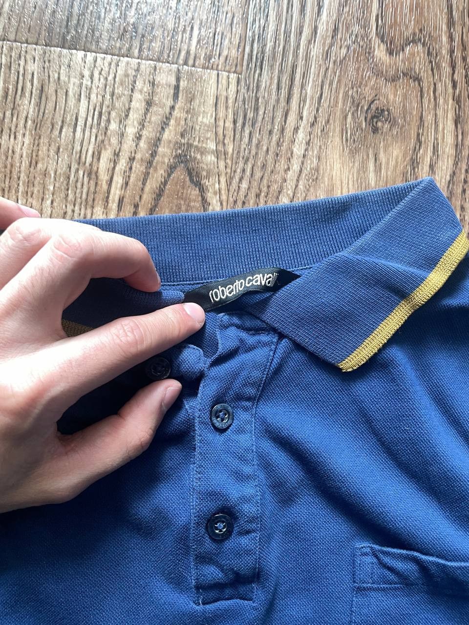 Just Cavalli Roberto Cavalli Just Cavalli polo t-shirt Size US XL / EU 56 / 4 - 5 Thumbnail