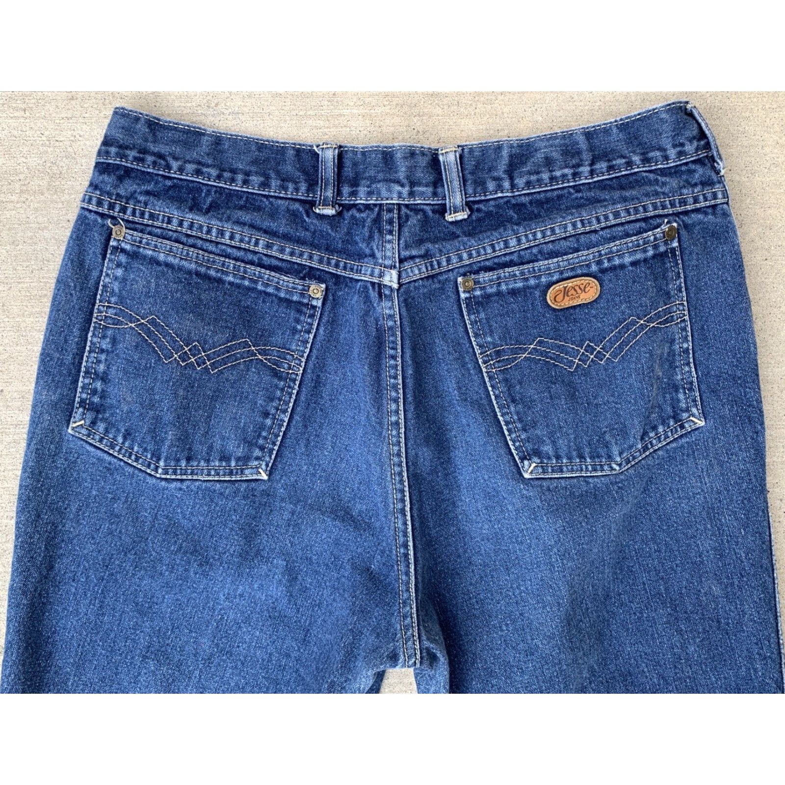 Vintage VINTAGE Jesse Jeans Mens Size 40 Waist 36 in Blue 100% Cotton Jeans with Pockets See Pics Mens Regular 29.5 Inseam Size US 40 / EU 56 - 6 Thumbnail