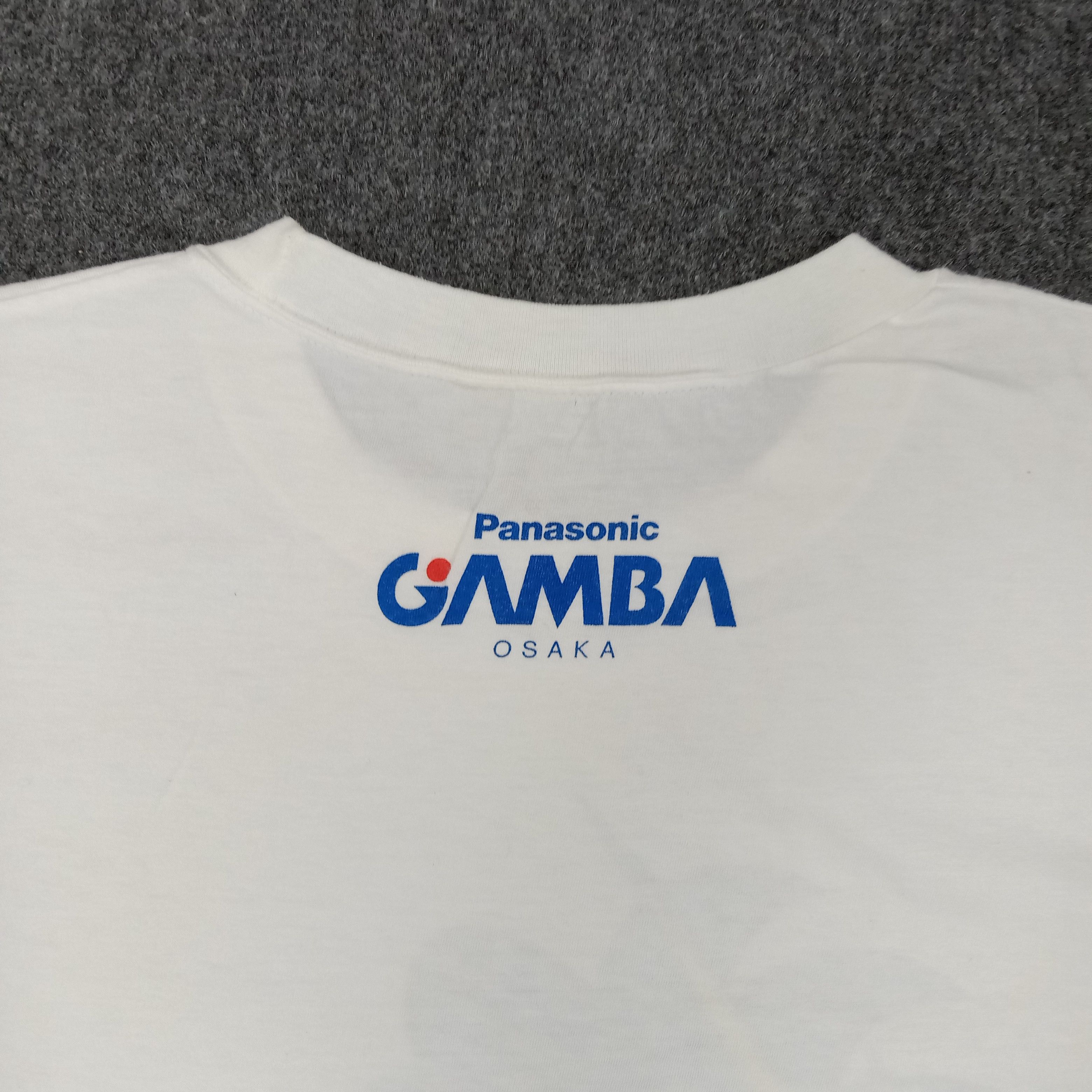 Japanese Brand × Vintage Panasonic Gamba Osaka Susumu Matsushita Tshirt Size US M / EU 48-50 / 2 - 6 Thumbnail