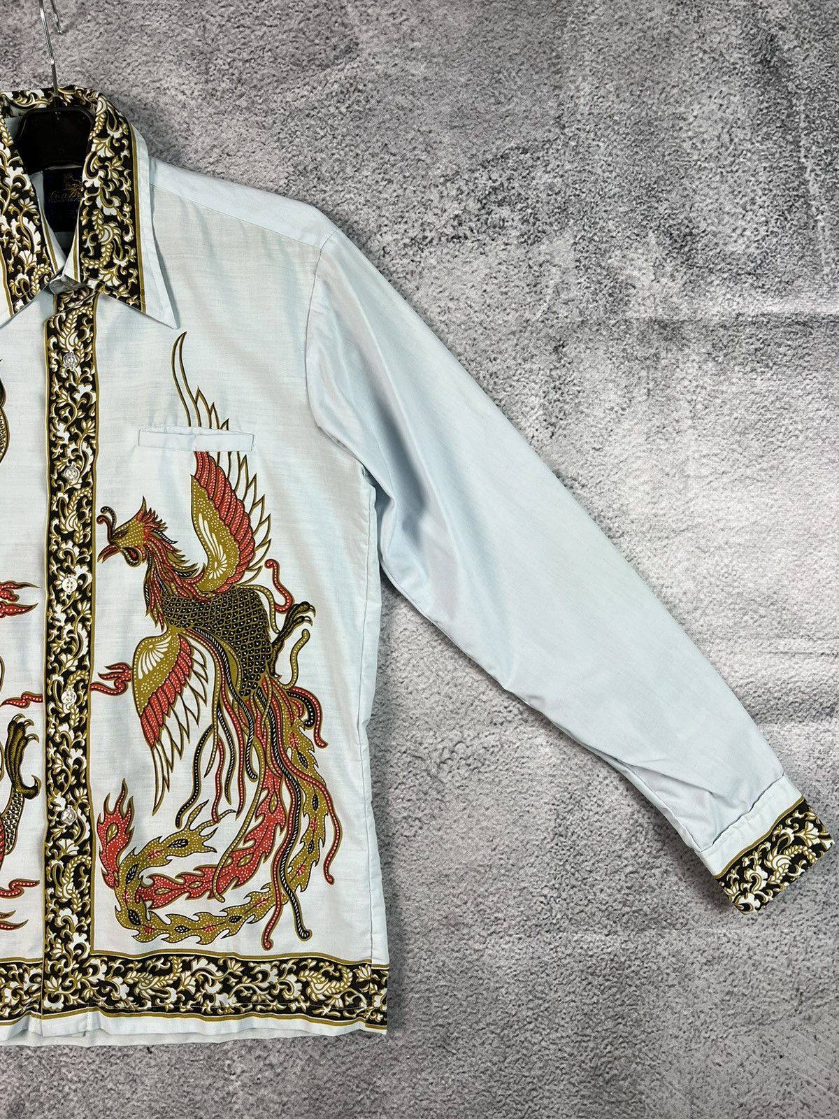 Vintage Vintage Avant Garde long sleeve shirt dragon Size US M / EU 48-50 / 2 - 3 Thumbnail