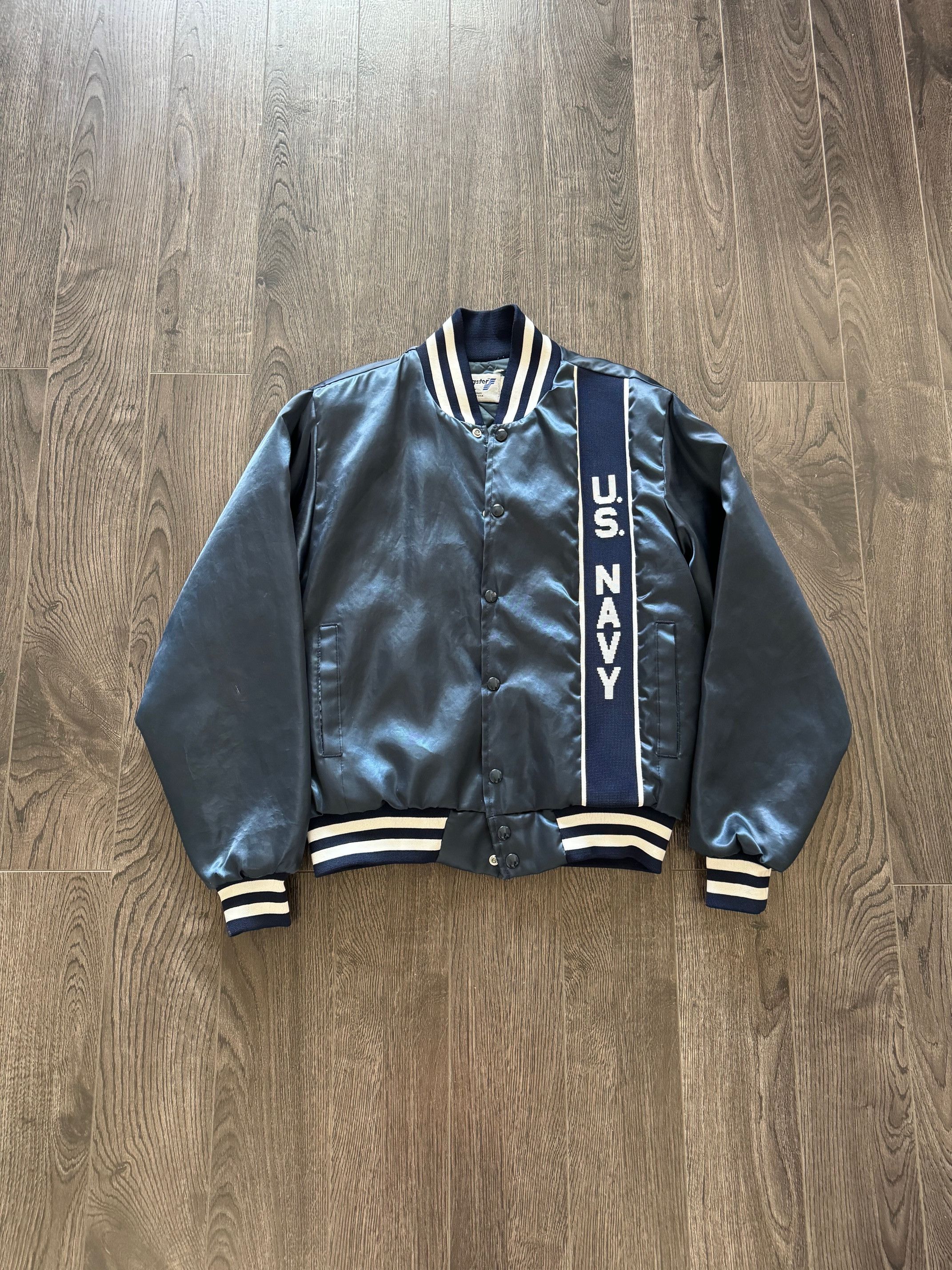 80s buy Swingster United States Navy Bomber Jacket