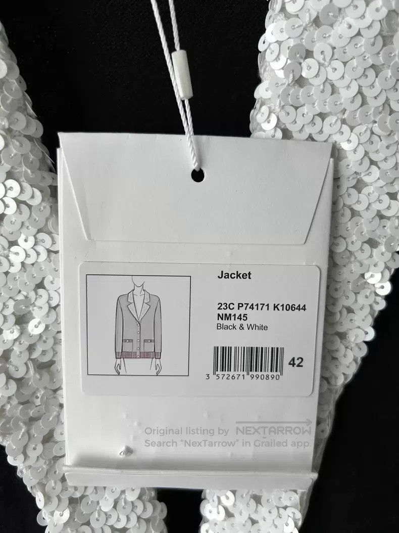 Chanel Chanel 23C Monte Carlo black and white contrast colour seq Size M / US 6-8 / IT 42-44 - 5 Thumbnail