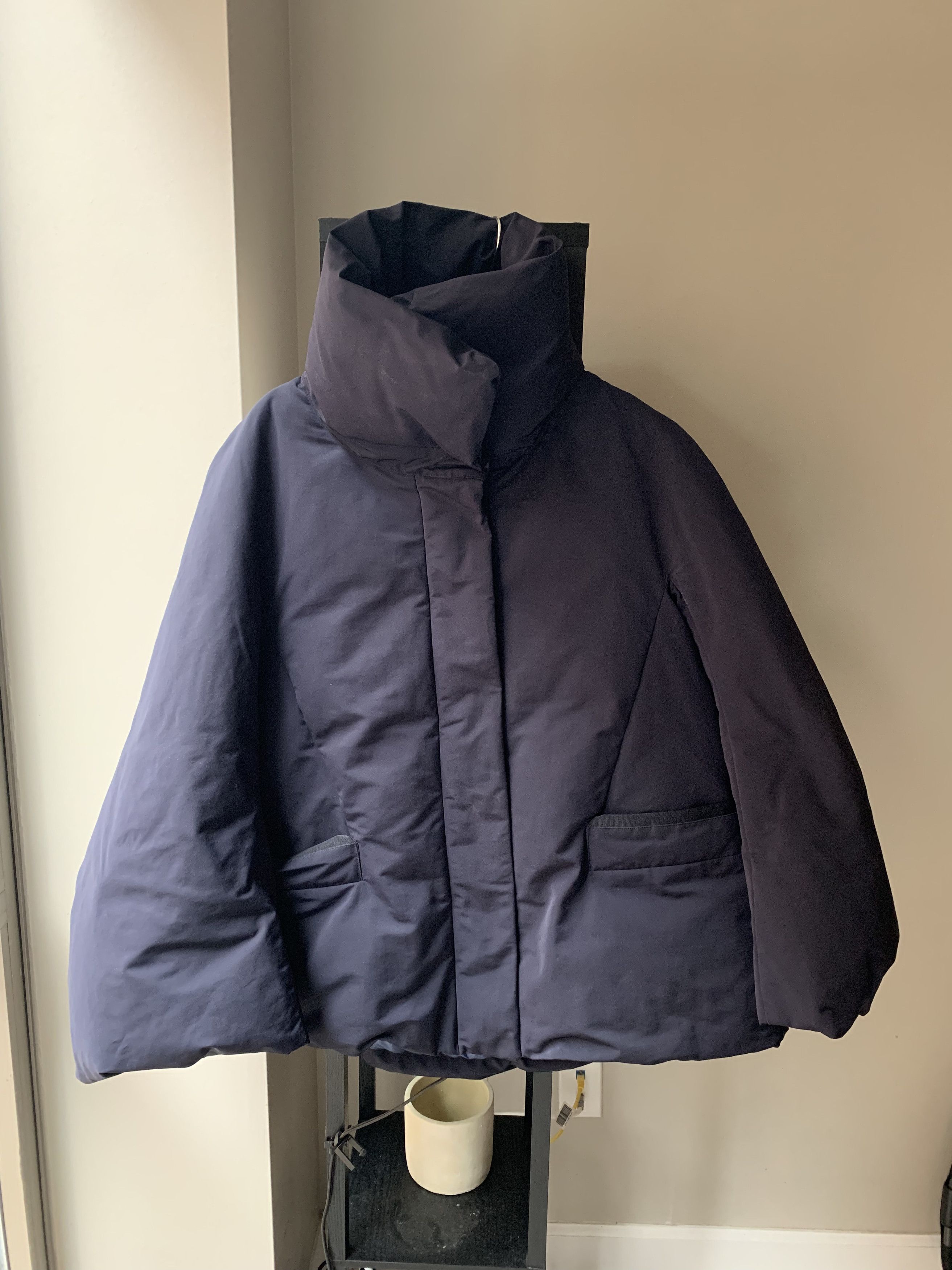 Jil Sander Pastel Green Nylon Down Jacket | Grailed