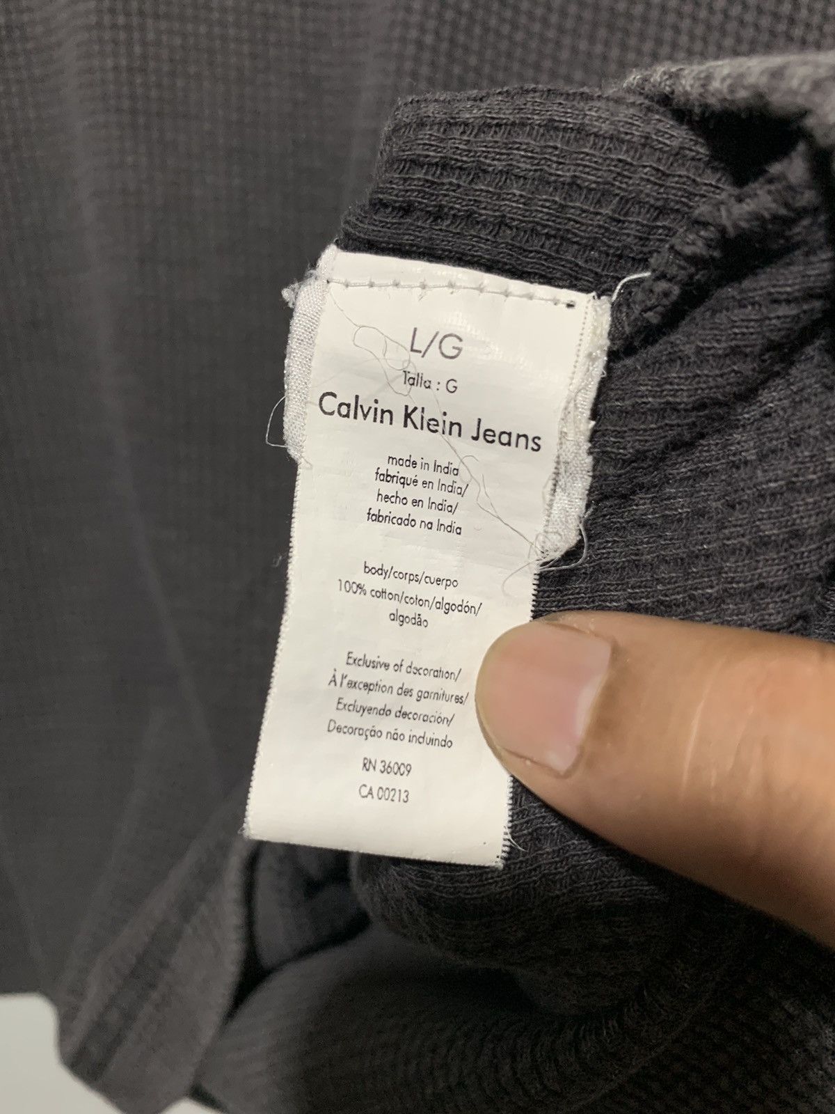 Calvin Klein Archive Y2k Calvin Klein zip turtle neck thermal longsleeve Size US L / EU 52-54 / 3 - 11 Thumbnail