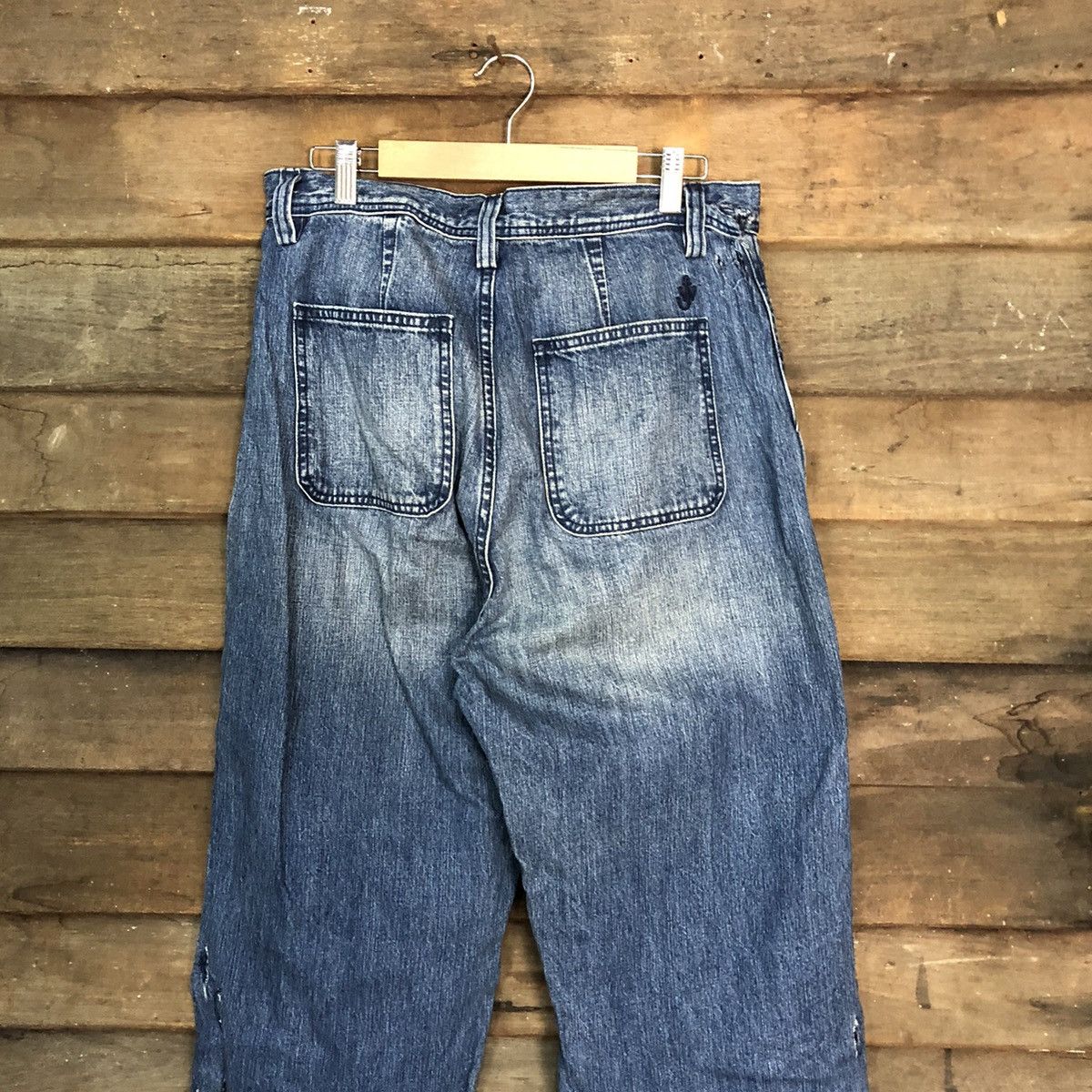 JW Anderson × Uniqlo Uniqlo X Jwanderson Blue Denim Pants #7380 Size US 28 / EU 44 - 14 Thumbnail