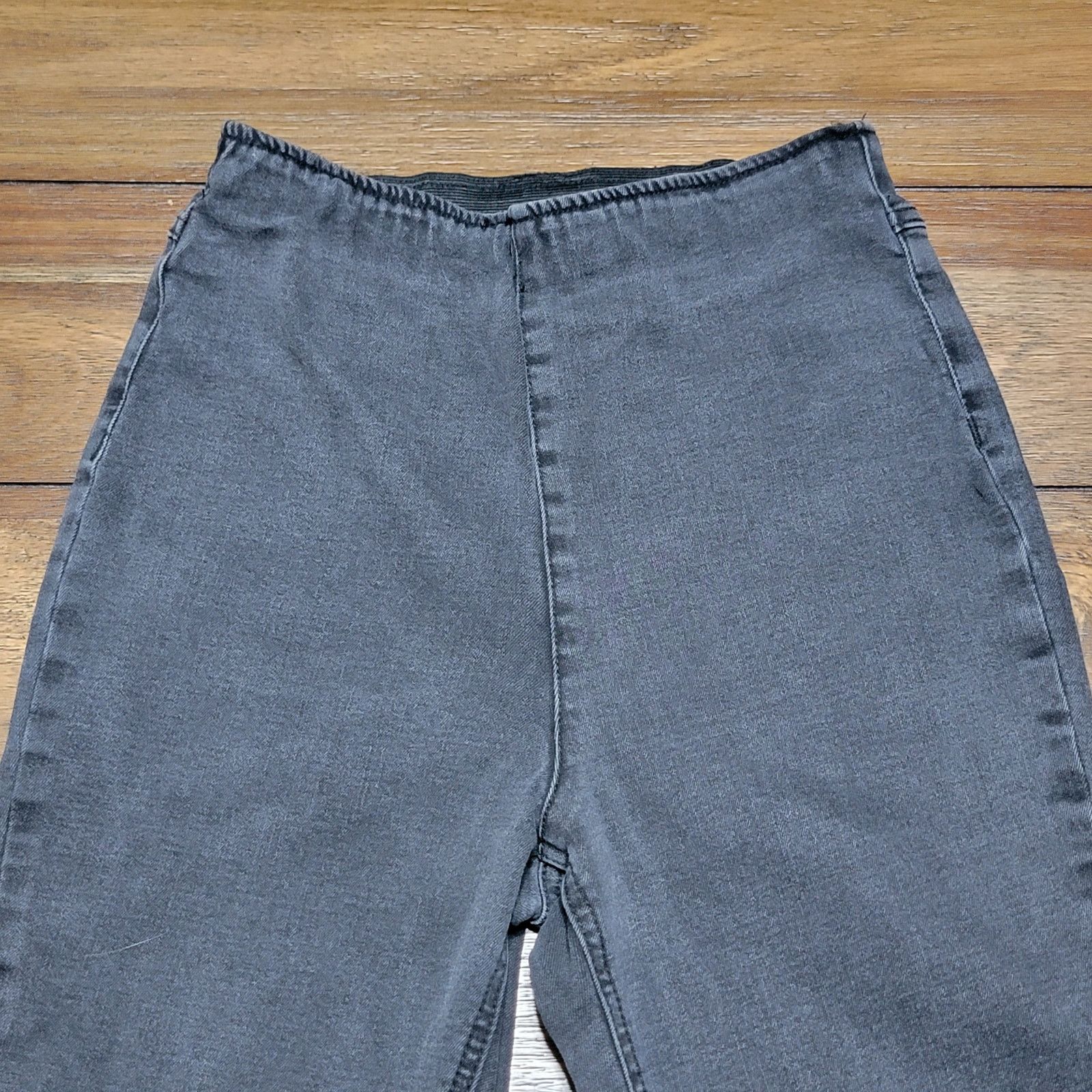 Other Knox Rose Black Denim Curvy Flare Jeans - Size Small Size 24" / US 00 / IT 34 - 2 Thumbnail