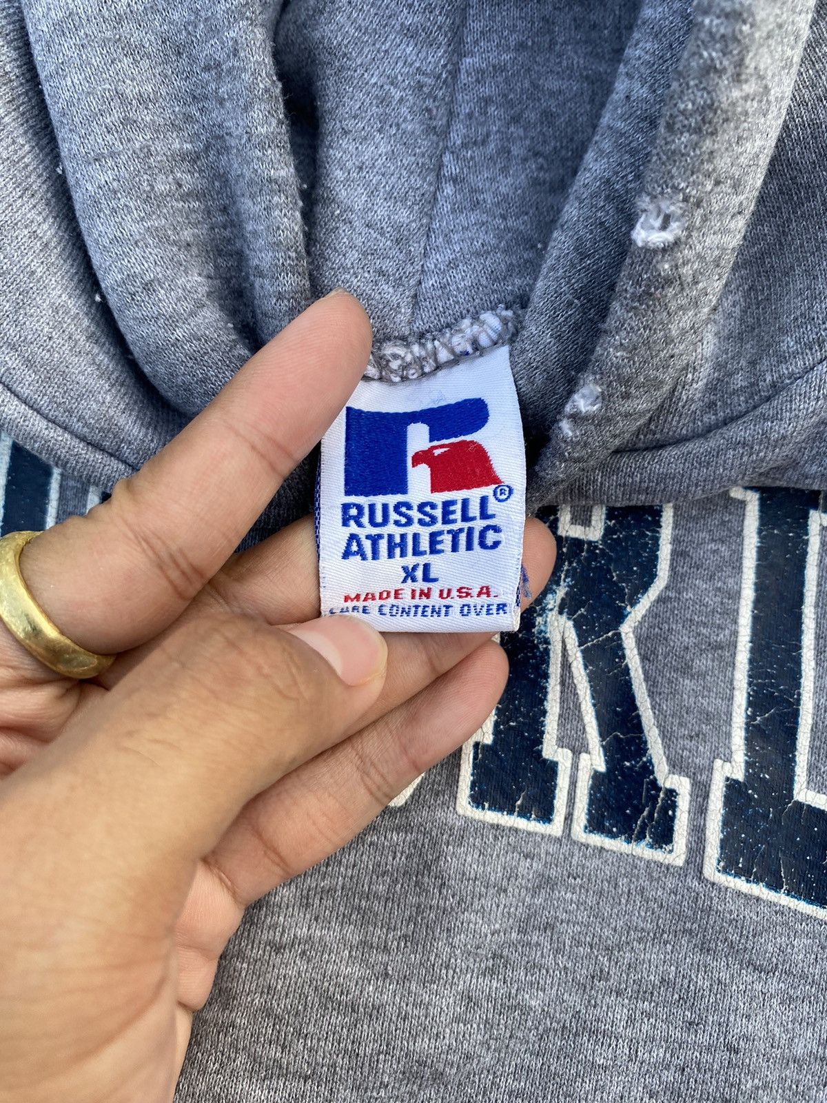 Russell Athletic Vintage Russell Athletic Hoodie “CONCORDIA” Size US L / EU 52-54 / 3 - 8 Thumbnail