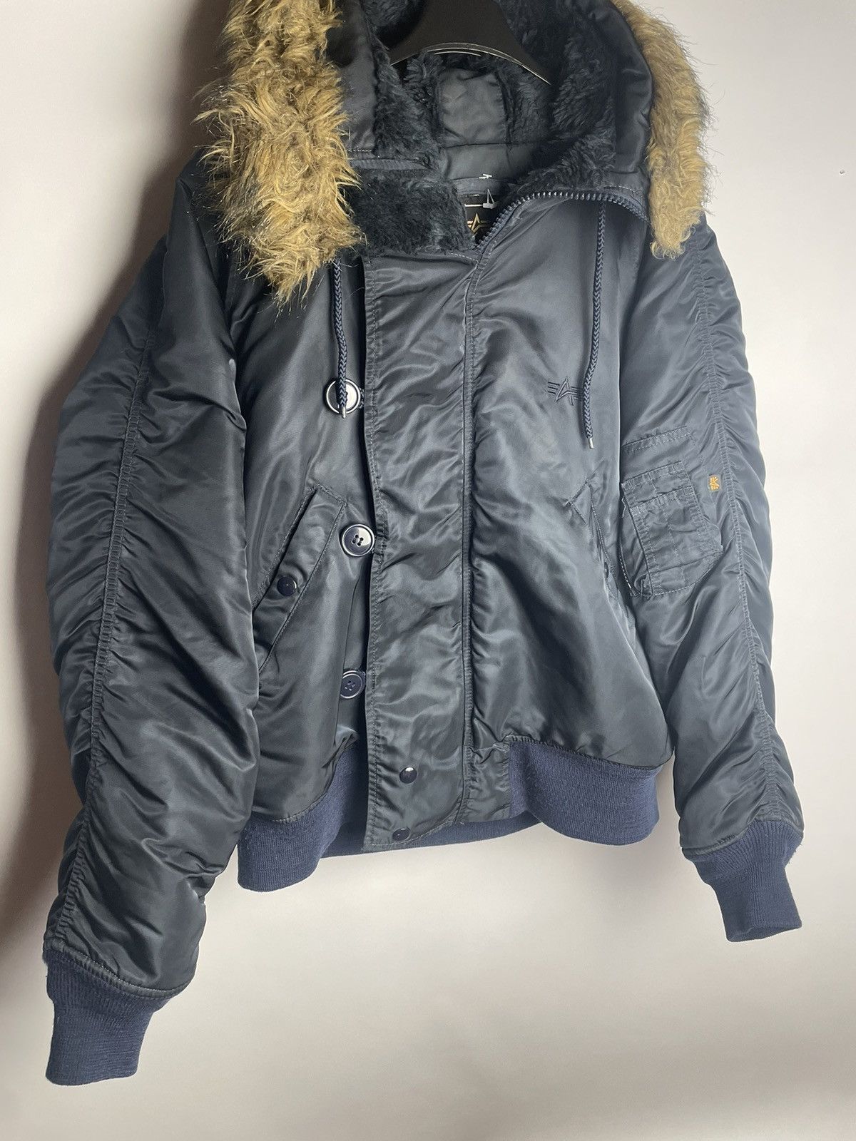 Alpha Industries ⚡️ALPHA INDUSTRIES ATTACHED HOOD TYPE N2B BOMBER JACKET Size US M / EU 48-50 / 2 - 3 Thumbnail
