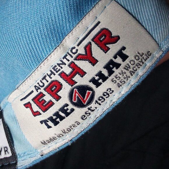 Zephyr Vintage Zephyr Two Tone North Carolina Tarheels Fitted Hat Size ONE SIZE - 9 Thumbnail