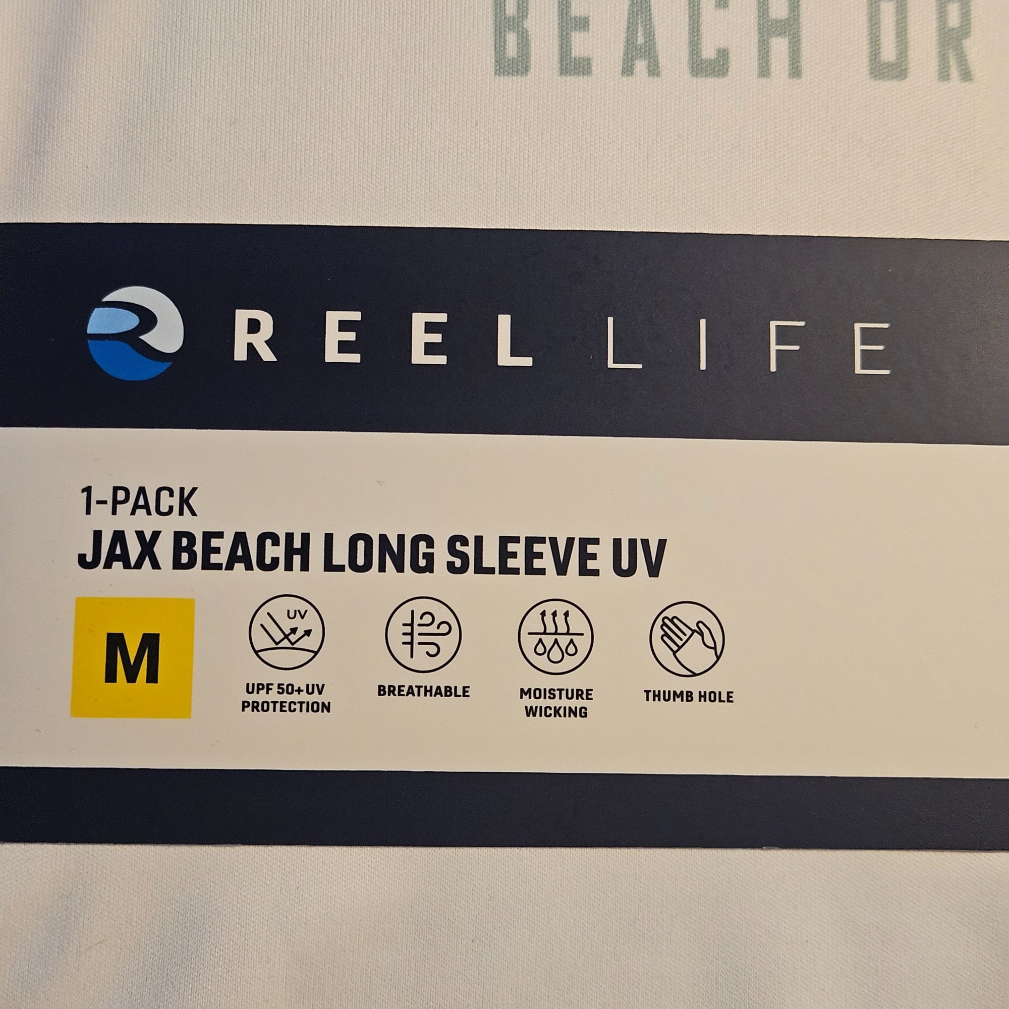 Other Reel Life Women’s Jax Beach UV Long Sleeve White Top Medium Size M / US 6-8 / IT 42-44 - 4 Thumbnail