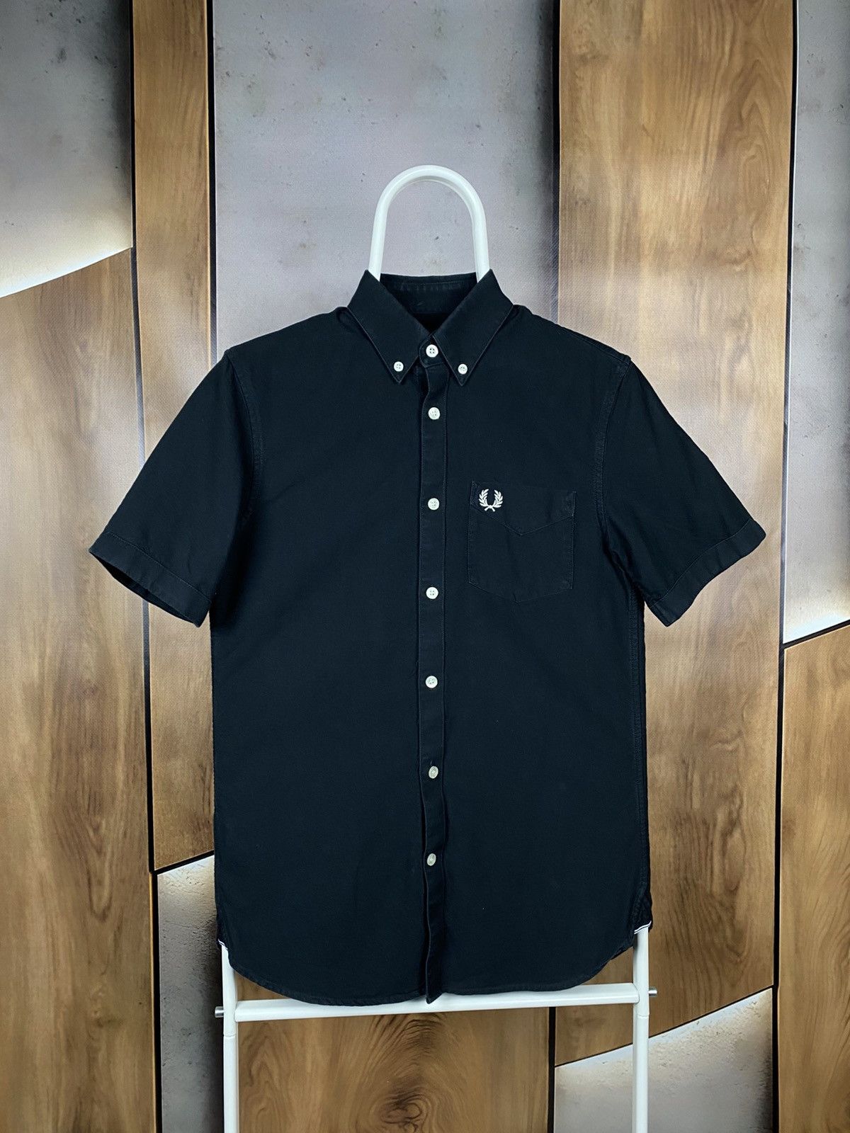 Fred Perry 🍃Shirt Short Sleeve Fred Perry Black Size XS🍃 Size US XS / EU 42 / 0 - 1 Thumbnail