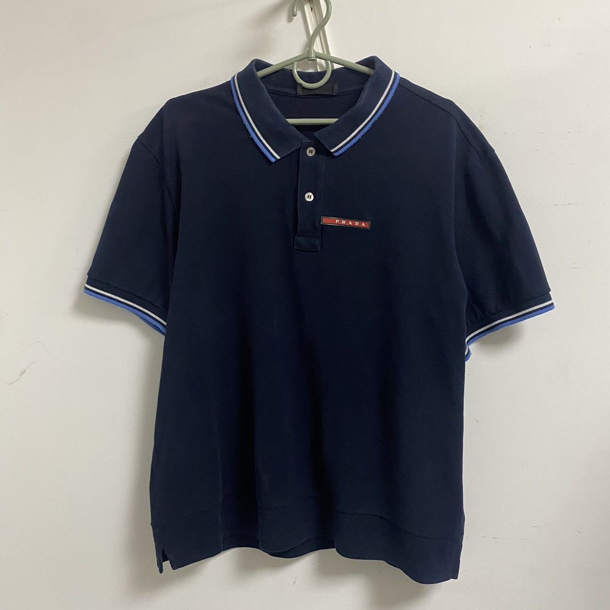 Prada Prada T-Shirt Polo Vintage Size US XXL / EU 58 / 5 - 1 Thumbnail