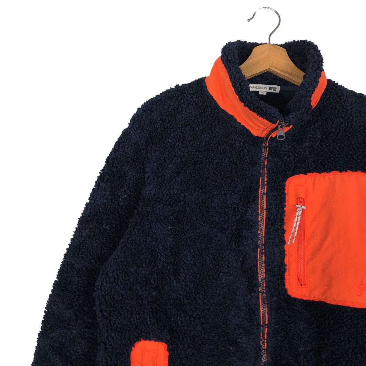 Japanese Brand 🔥Vintage Dip Pile Fleece Jacket J.W.Anderson Uniqlo Japan Size US L / EU 52-54 / 3 - 7 Thumbnail