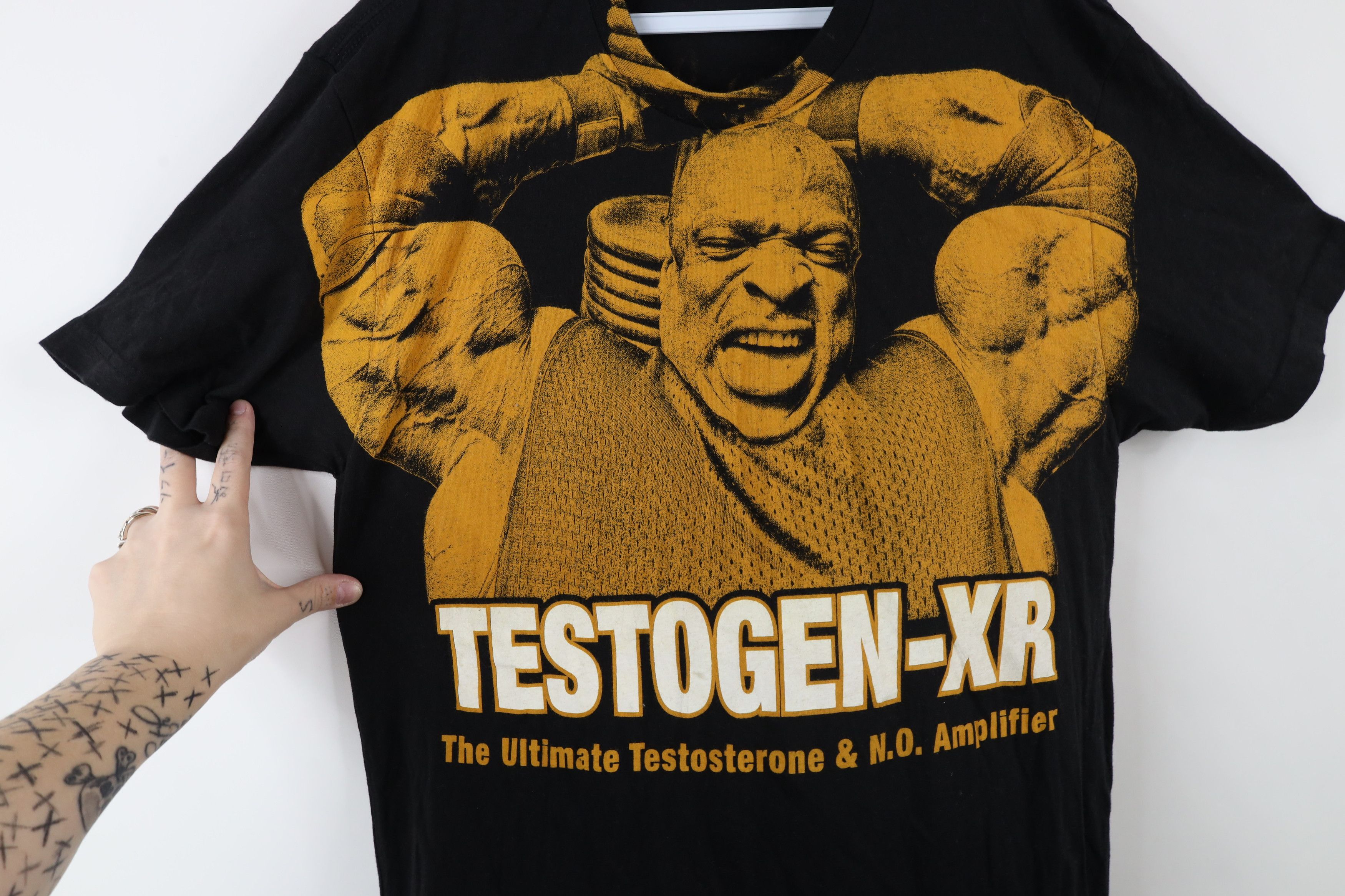 Vintage Streetwear Cole Testogen-XR All Over Print T-Shirt Black Size US M / EU 48-50 / 2 - 4 Thumbnail