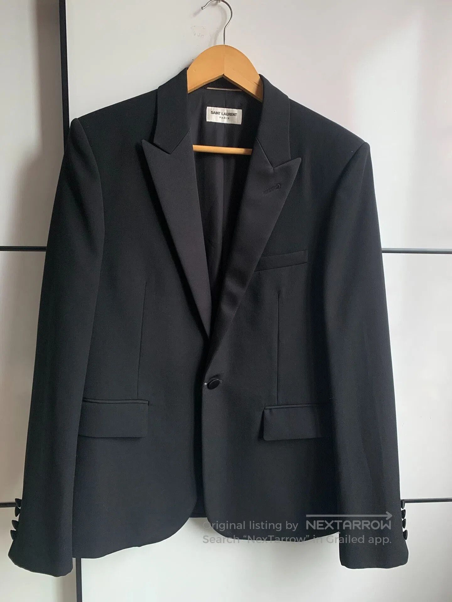 Saint Laurent Paris Saint Laurent 20FW Le Smoking Blazer. Size US M / EU 48-50 / 2 - 1 Thumbnail