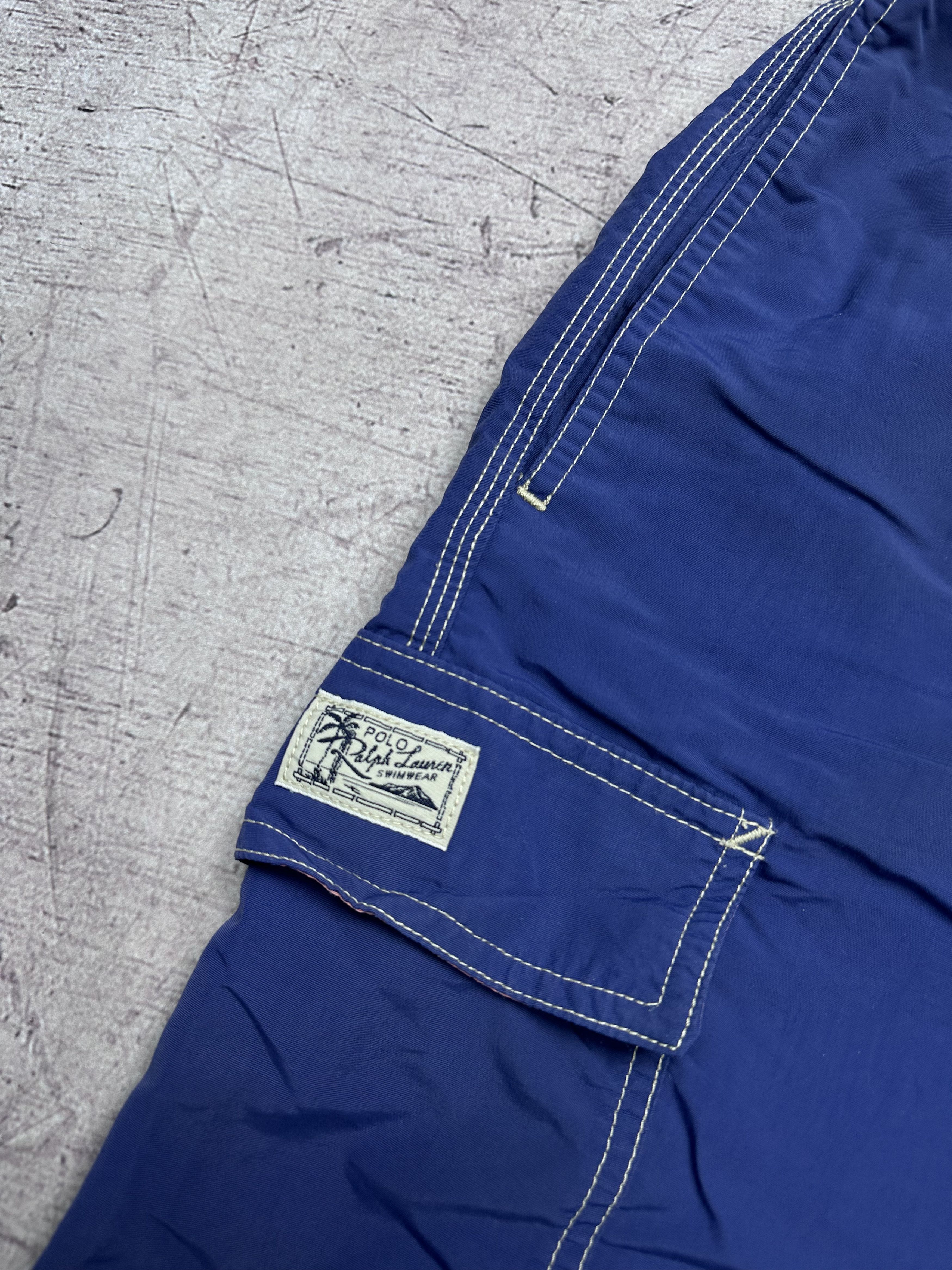 Polo Ralph Lauren Polo Ralph Lauren Mens Nylon Swimming Shorts Size US 34 / EU 50 - 5 Thumbnail