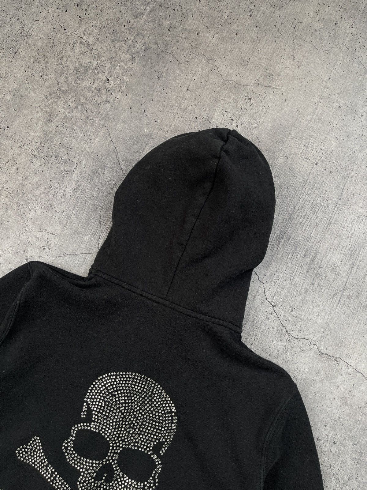 Oakley × Vintage Vintage Oakley style Y2K skull dead zip hoodie Size S / US 4 / IT 40 - 4 Thumbnail