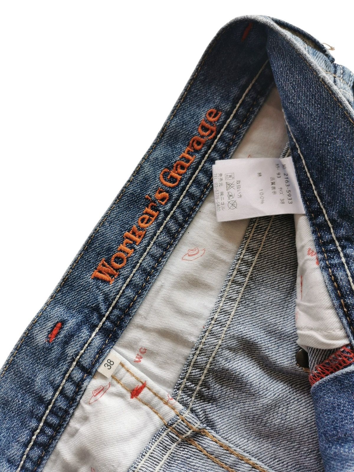 Kapital Ripped Distressed Worker’s Garage Jeans Size 29" - 6 Thumbnail