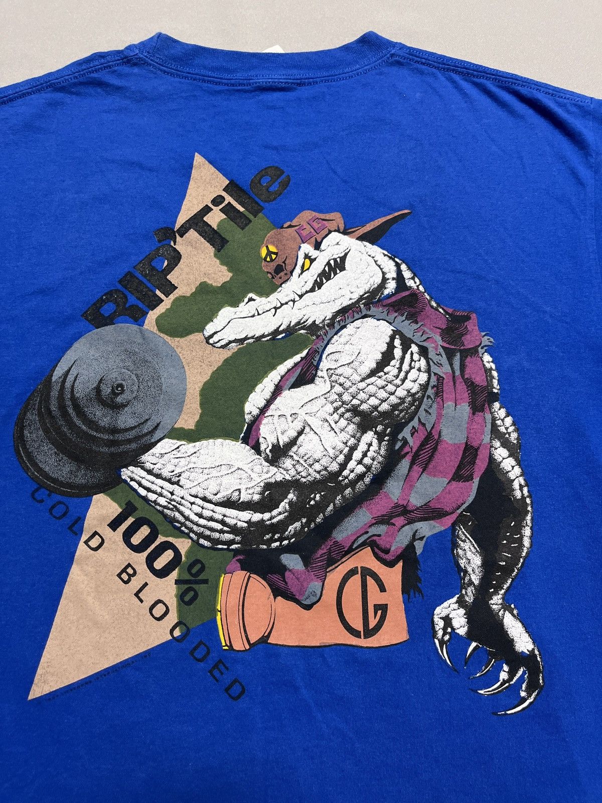 Vintage Lifeforms Vintage RIP'tile 100% Cold Blood Workout Crocodile Size US L / EU 52-54 / 3 - 8 Thumbnail