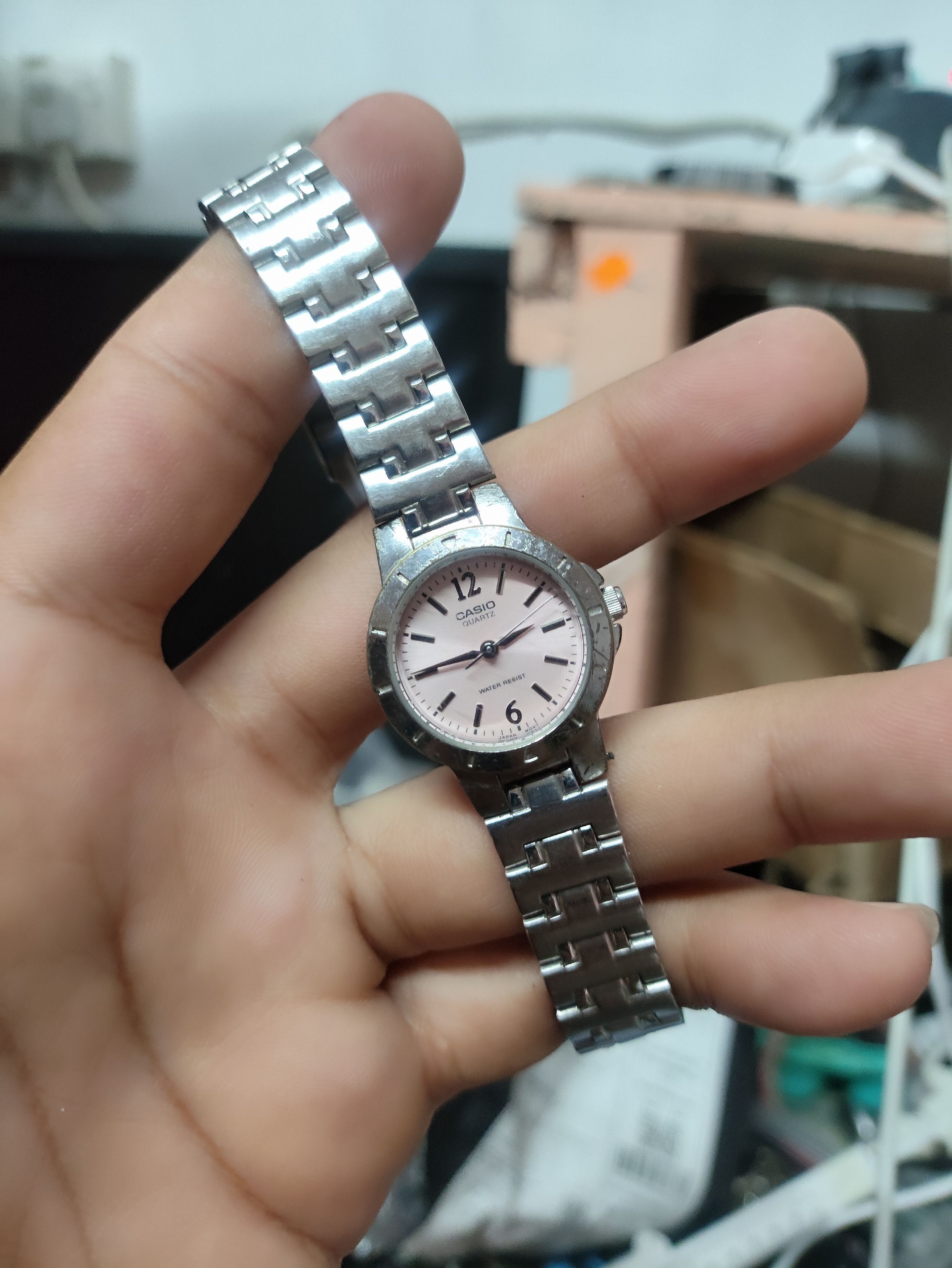 Casio × Japanese Brand × Vintage CASIO QUARTZ LADIES WATCH (LTP-1177) STAINLESS STEEL Size ONE SIZE - 5 Thumbnail