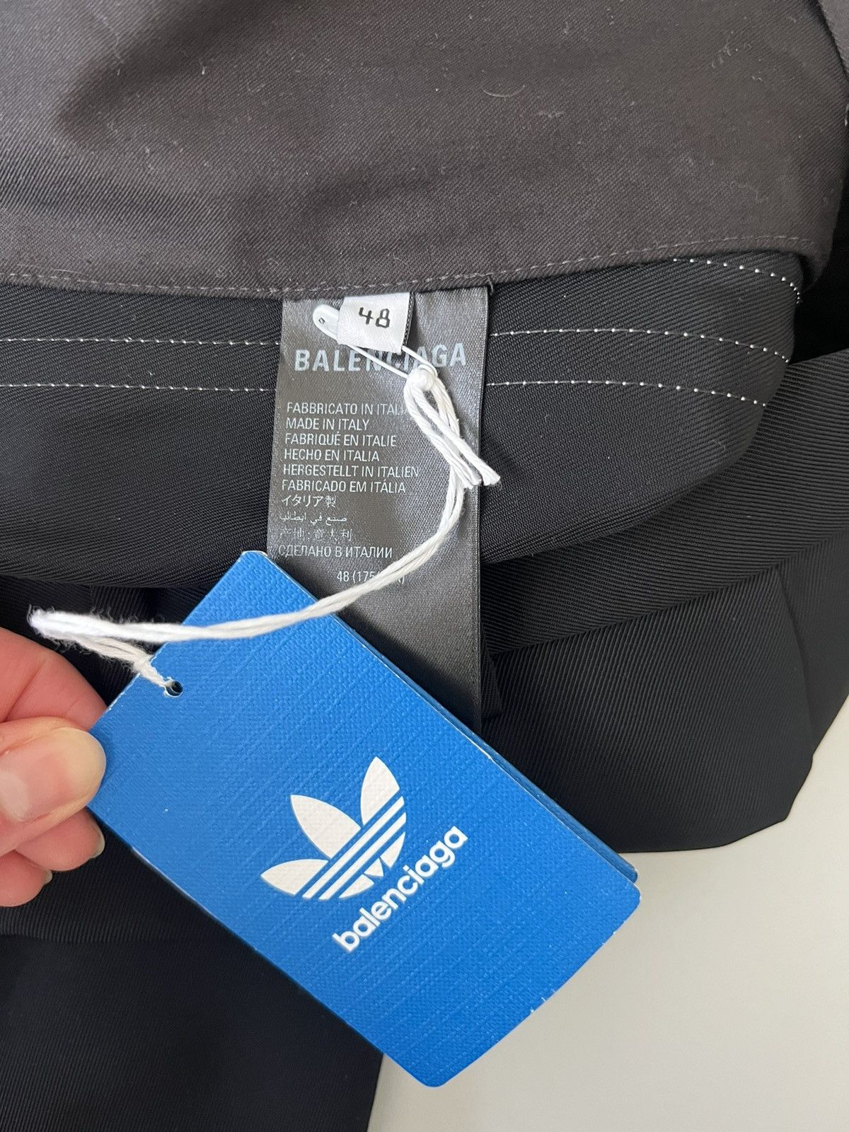 Adidas × Balenciaga 🍎RARE $2K VALUE🍎 x Adidas Tailored Twill Pants Size US 32 / EU 48 - 5 Thumbnail