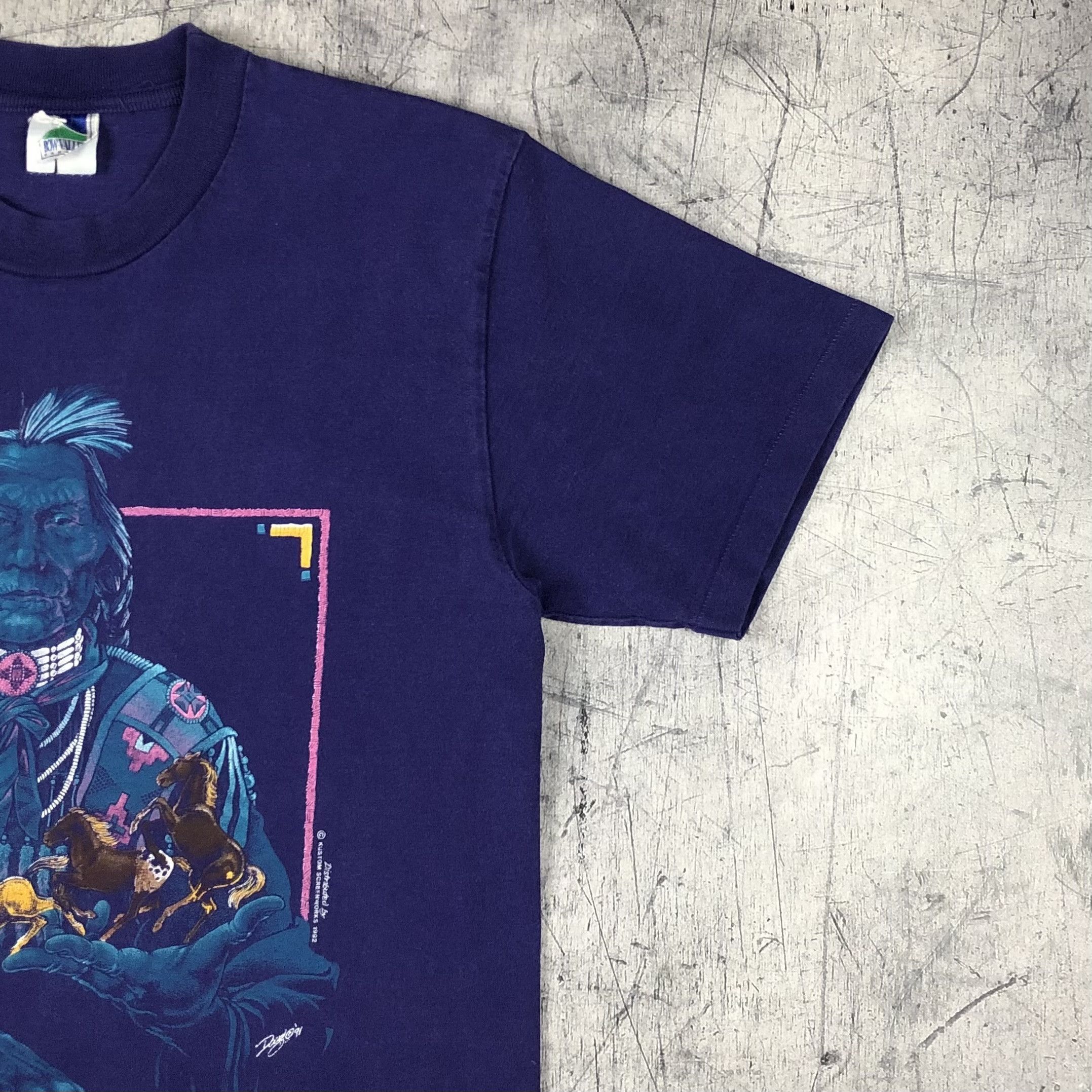 Vintage 1992 Native American Niagara Falls Canada Tee Size US M / EU 48-50 / 2 - 7 Thumbnail