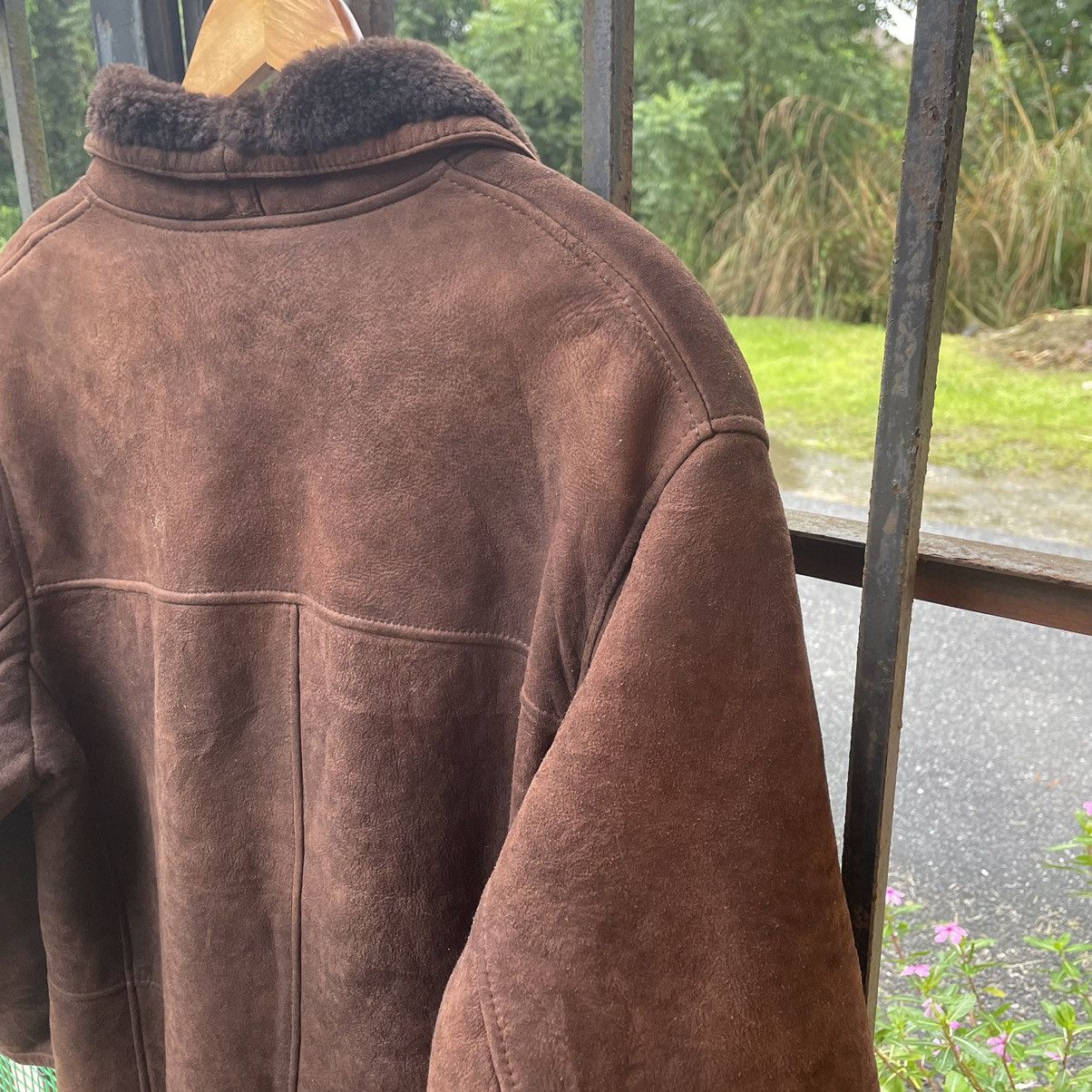 Yves Saint Laurent 🔥90s Yves Saint Laurent Sherpa Sheepskin Heavy Coat Jacket Size US M / EU 48-50 / 2 - 7 Thumbnail