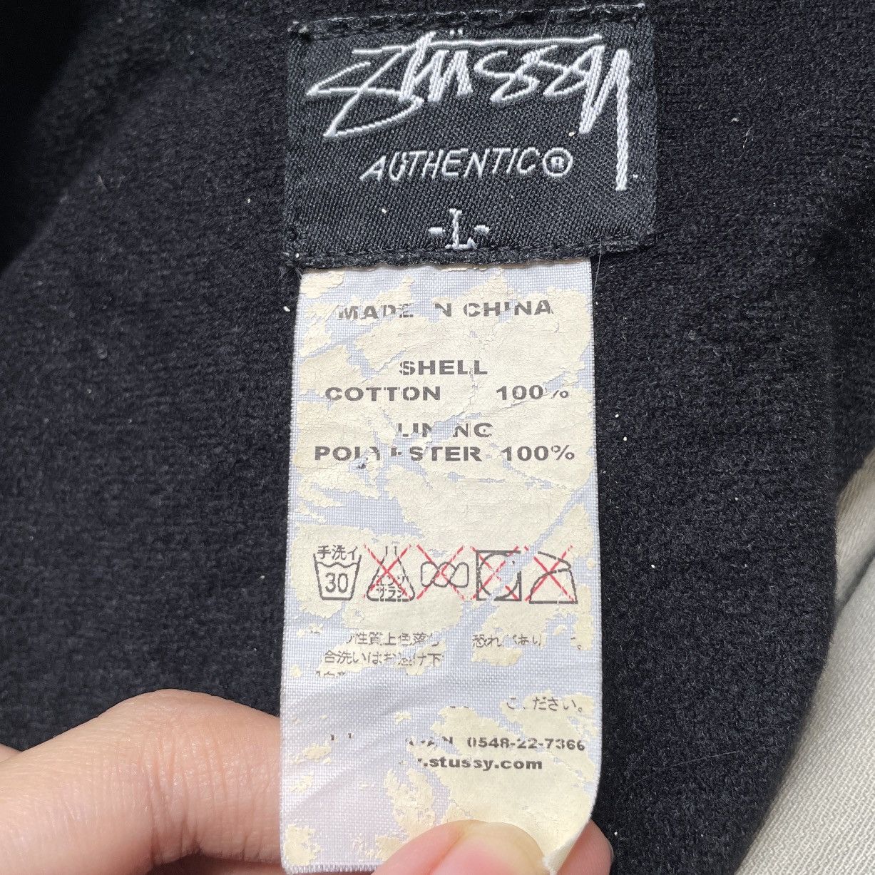 Stussy × Vintage Vintage Brand Stussy Work Wear Jacket 2000s Size US L / EU 52-54 / 3 - 9 Thumbnail